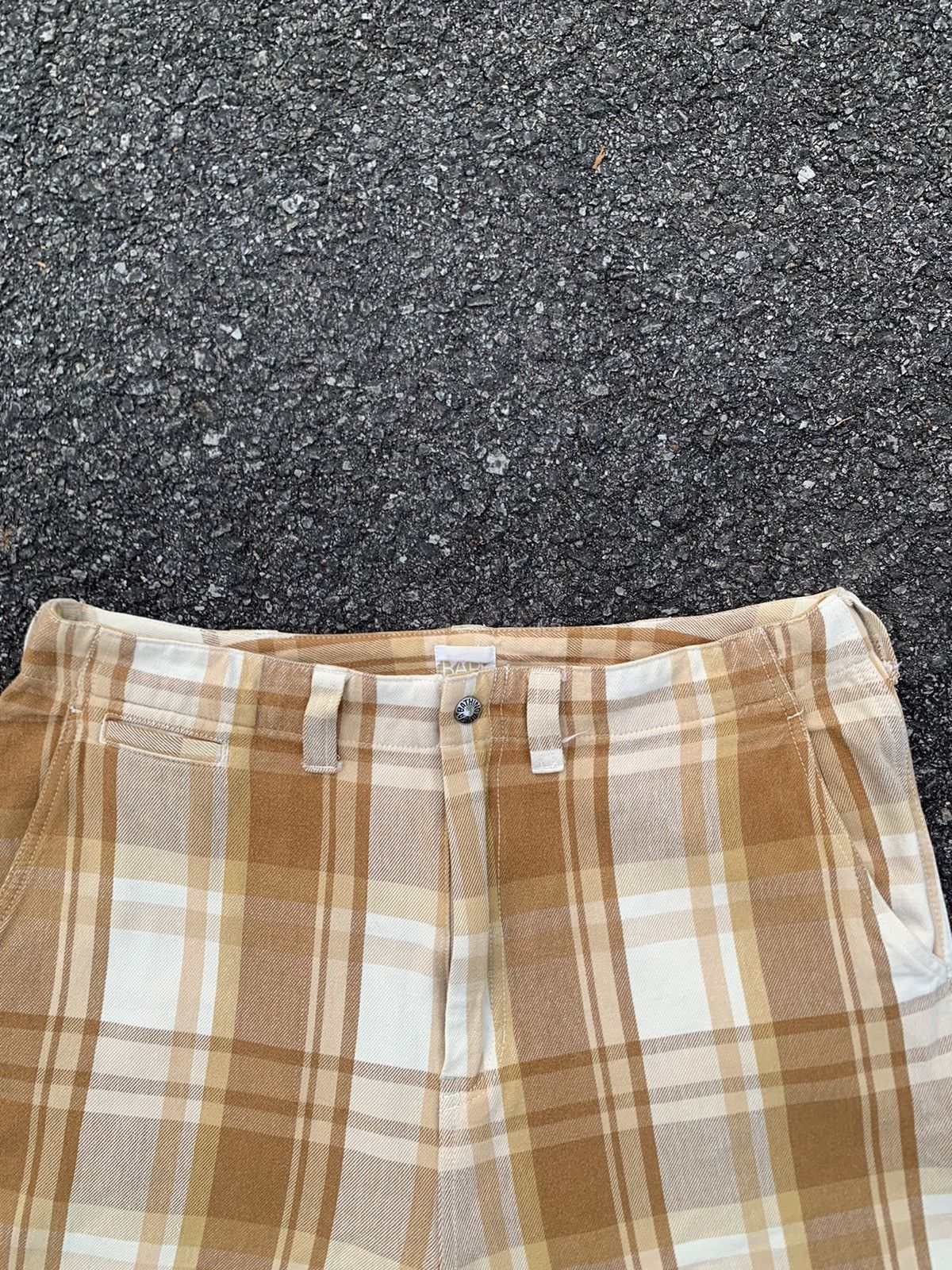 Bape Bape Check Shorts Size US 33 - 4 Thumbnail