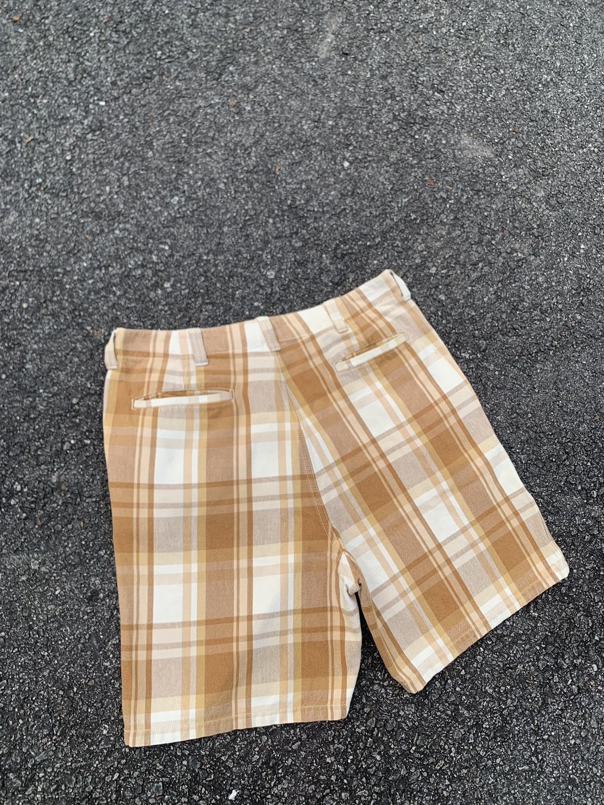 Bape Bape Check Shorts Size US 33 - 8 Thumbnail