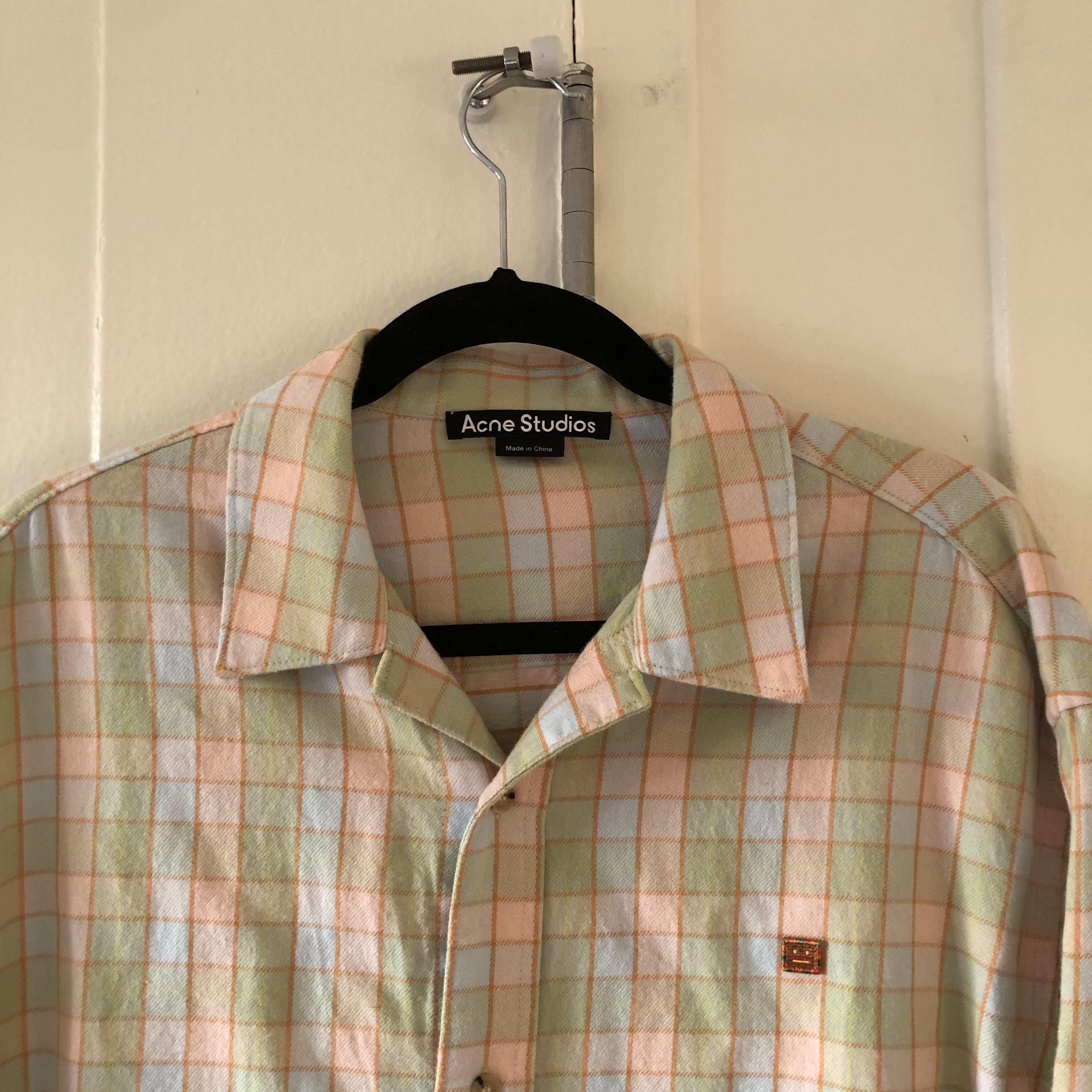 Acne Studios Acne Studios Pastel Face Logo Tee Size ONE SIZE - 2 Thumbnail