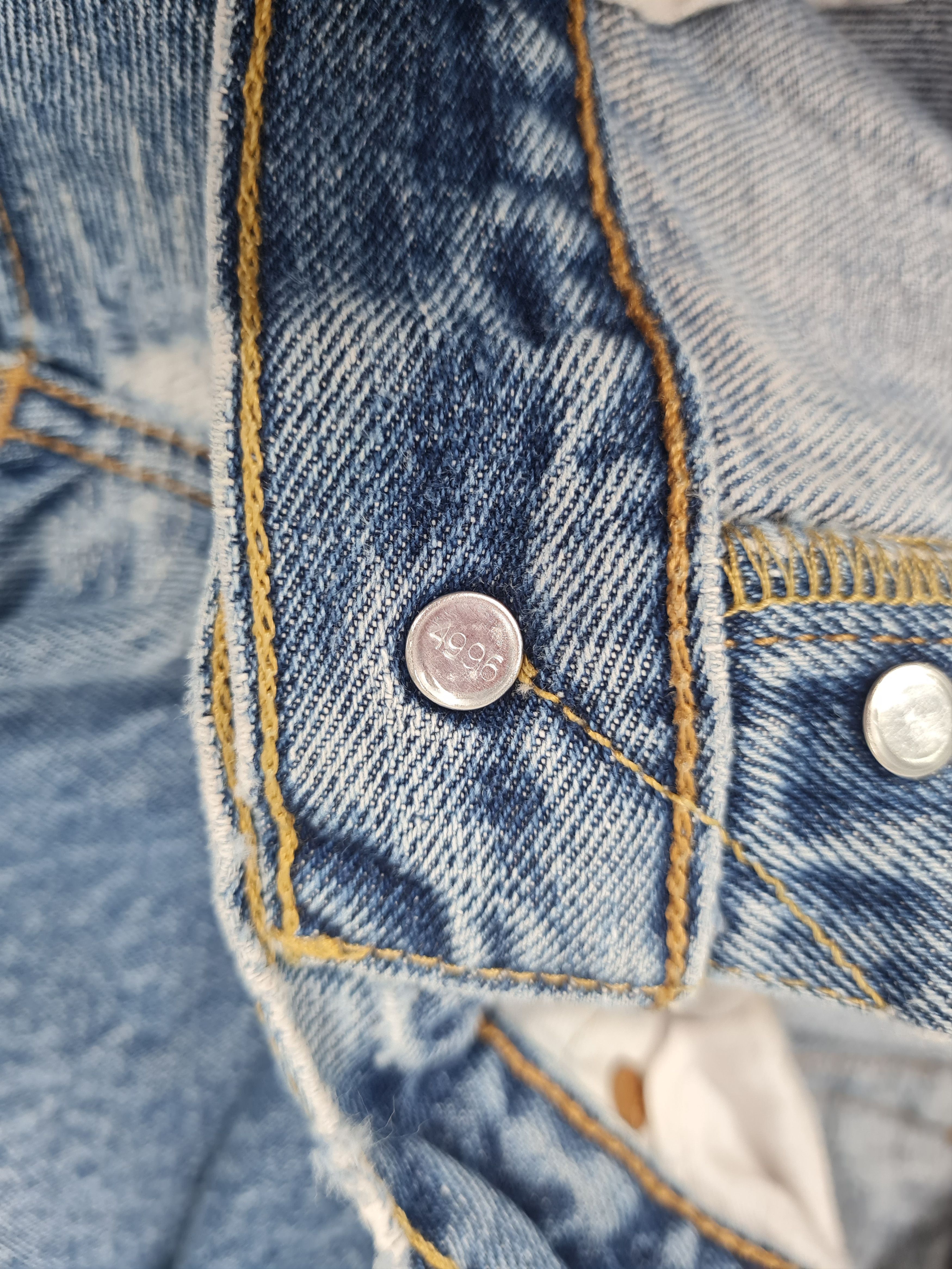 Levi's LEVIS 501 Faded Stonewash Light Blue Jeans L0313 Size 35x30 Size US 35 - 12 Thumbnail