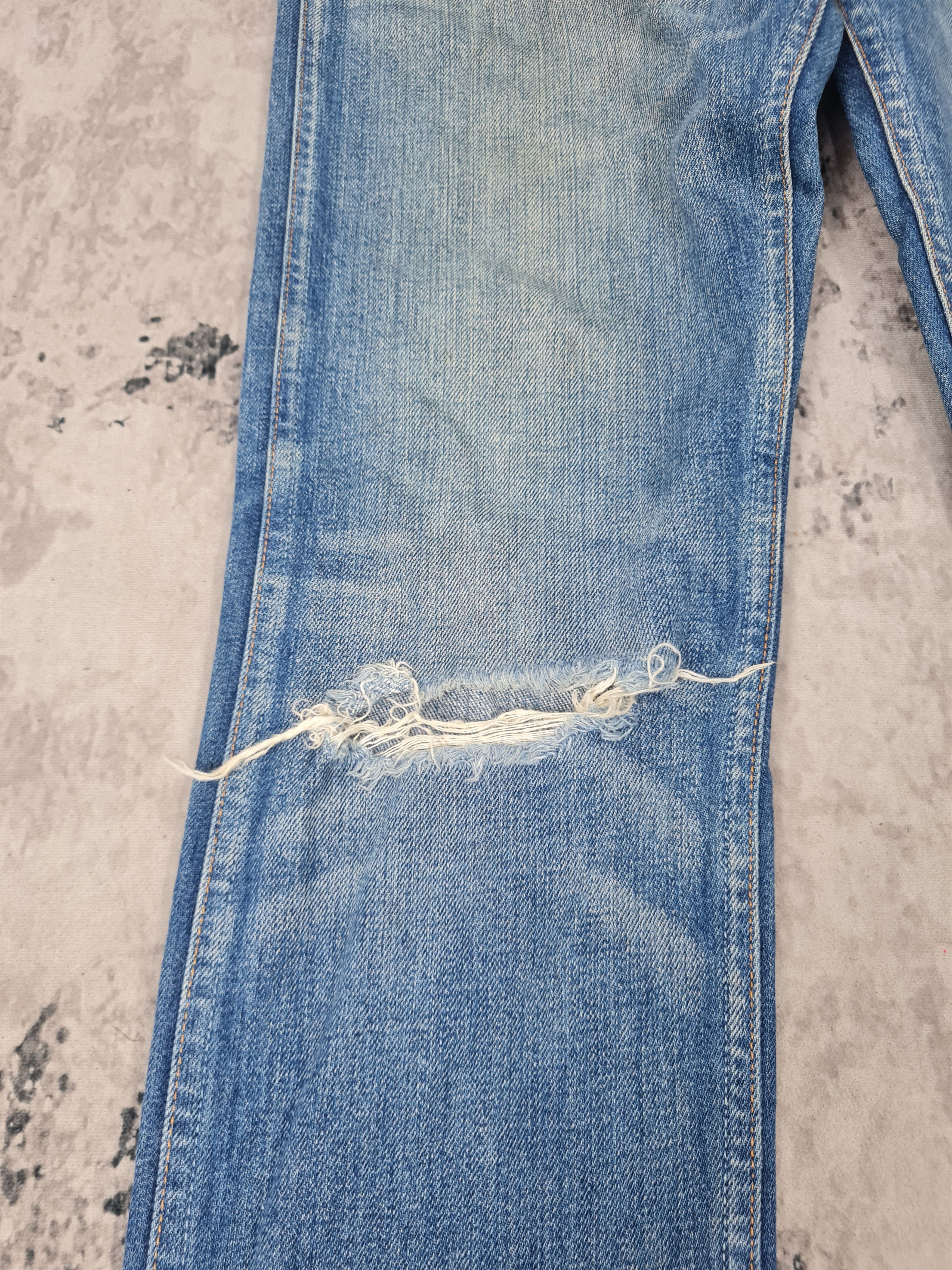 Levi's Vtg LEVIS 606 Repro Ripped Orange Tab L0321 Size 32x33.5 Size US 32 / EU 48 - 4 Thumbnail