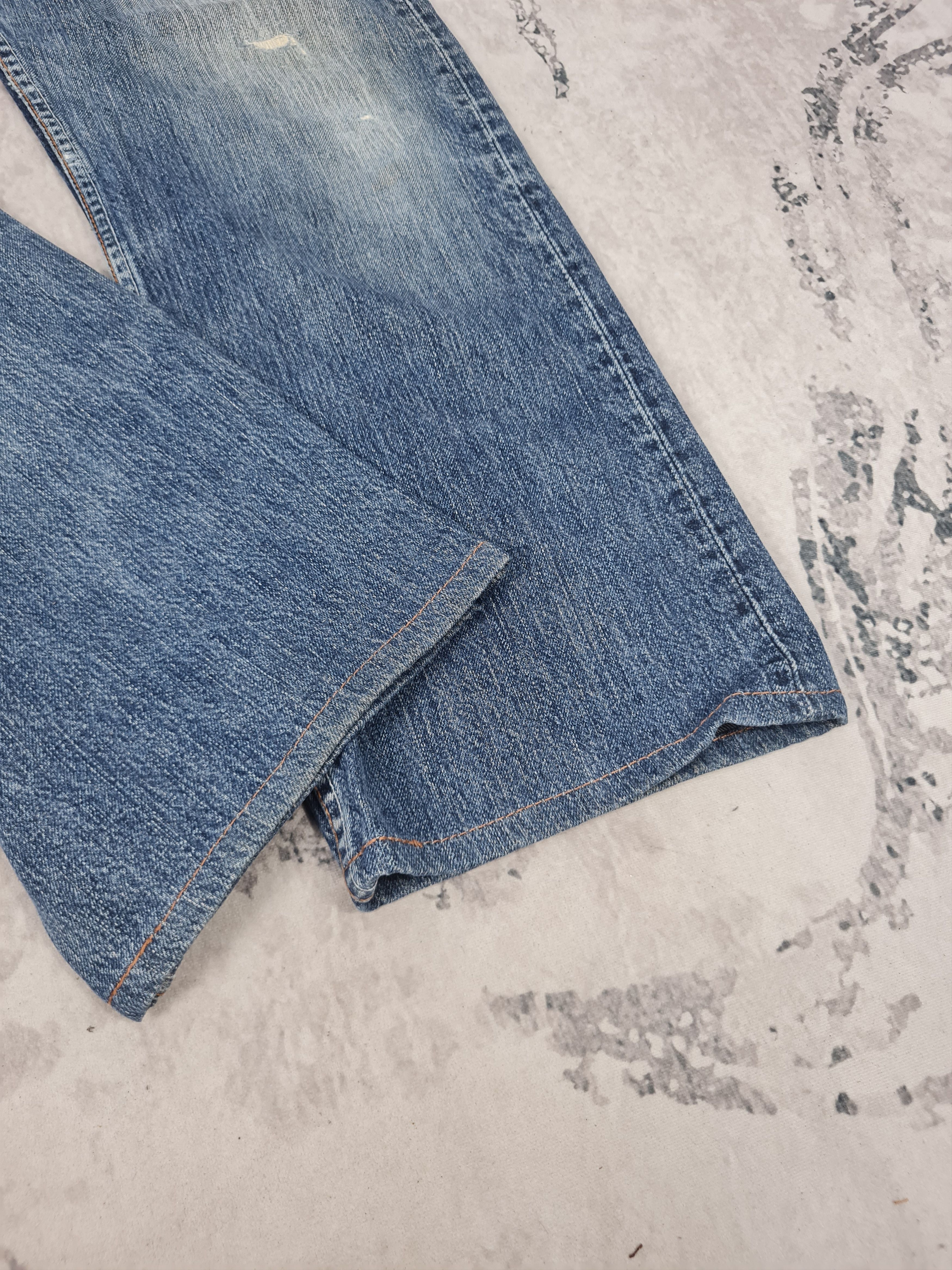 Levi's LEVIS 501 Distressed Cropped Ripped Jeans L0323 Size 34x29 Size US 34 / EU 50 - 8 Thumbnail