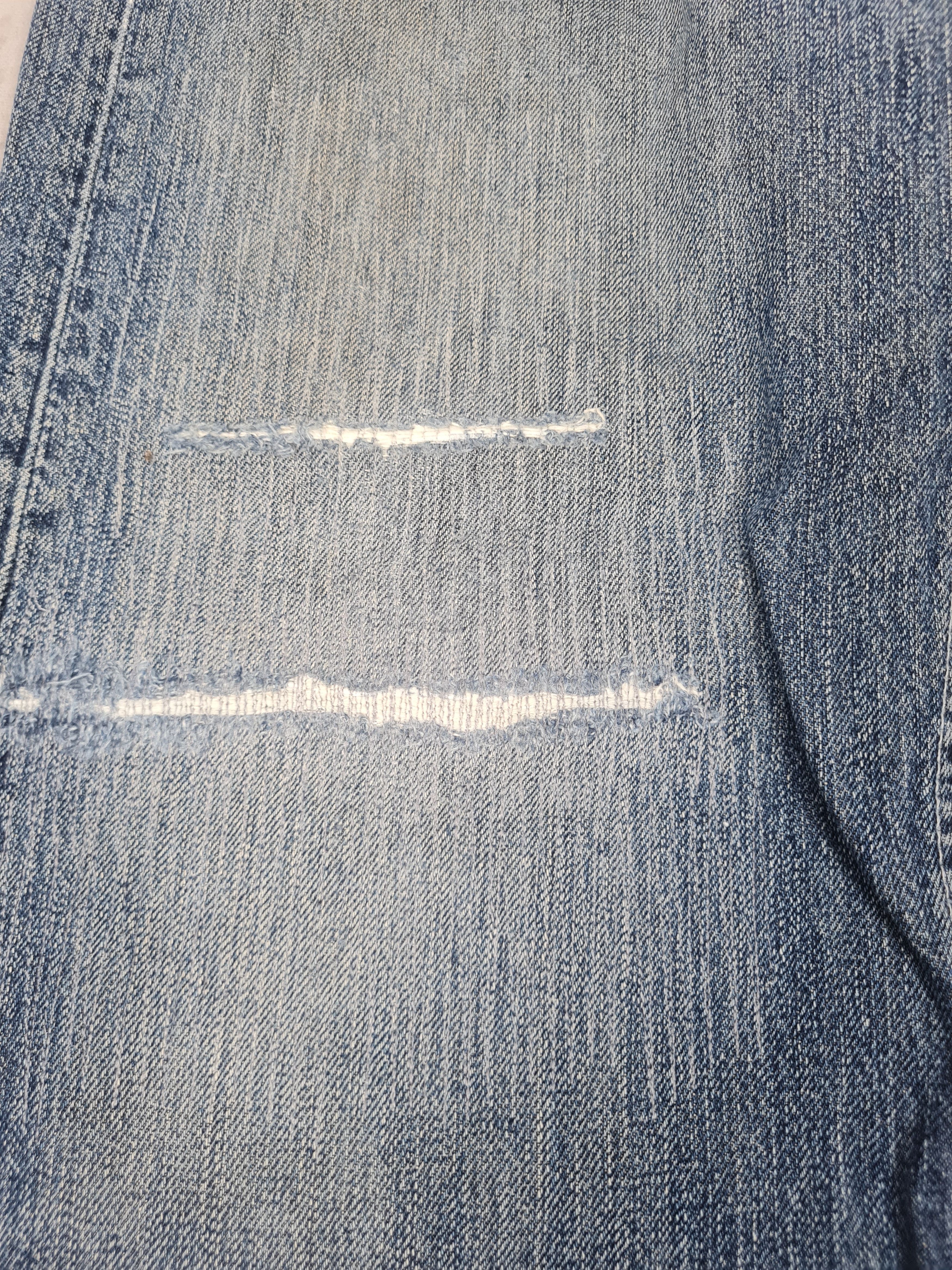 Levi's LEVIS 501 Distressed Cropped Ripped Jeans L0323 Size 34x29 Size US 34 / EU 50 - 7 Thumbnail