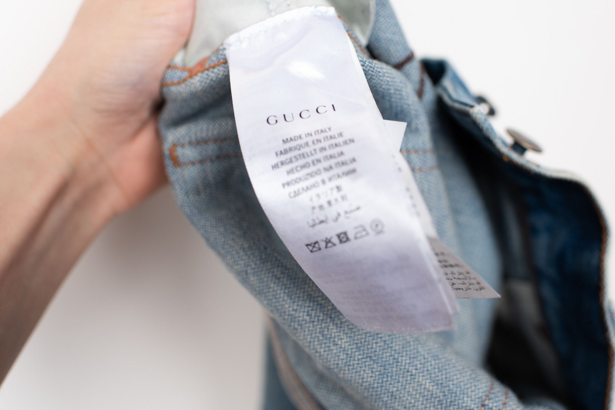 Gucci Insect Embroidery Denim Size US 30 / EU 46 - 12 Thumbnail