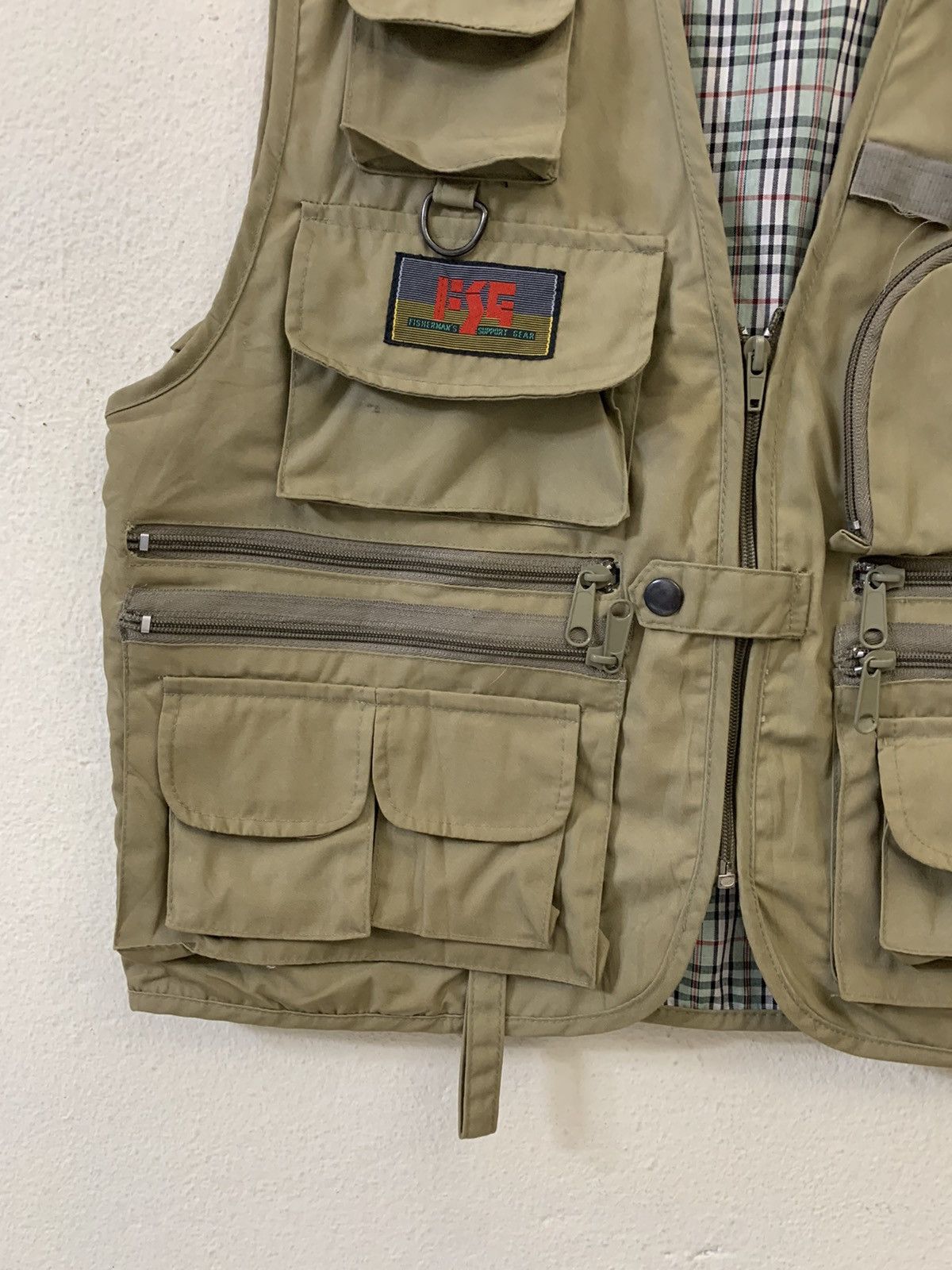 Japanese Brand FSG Fishing Support Gear Multipocket Tactical Fishing Vest Size US M / EU 48-50 / 2 - 3 Thumbnail