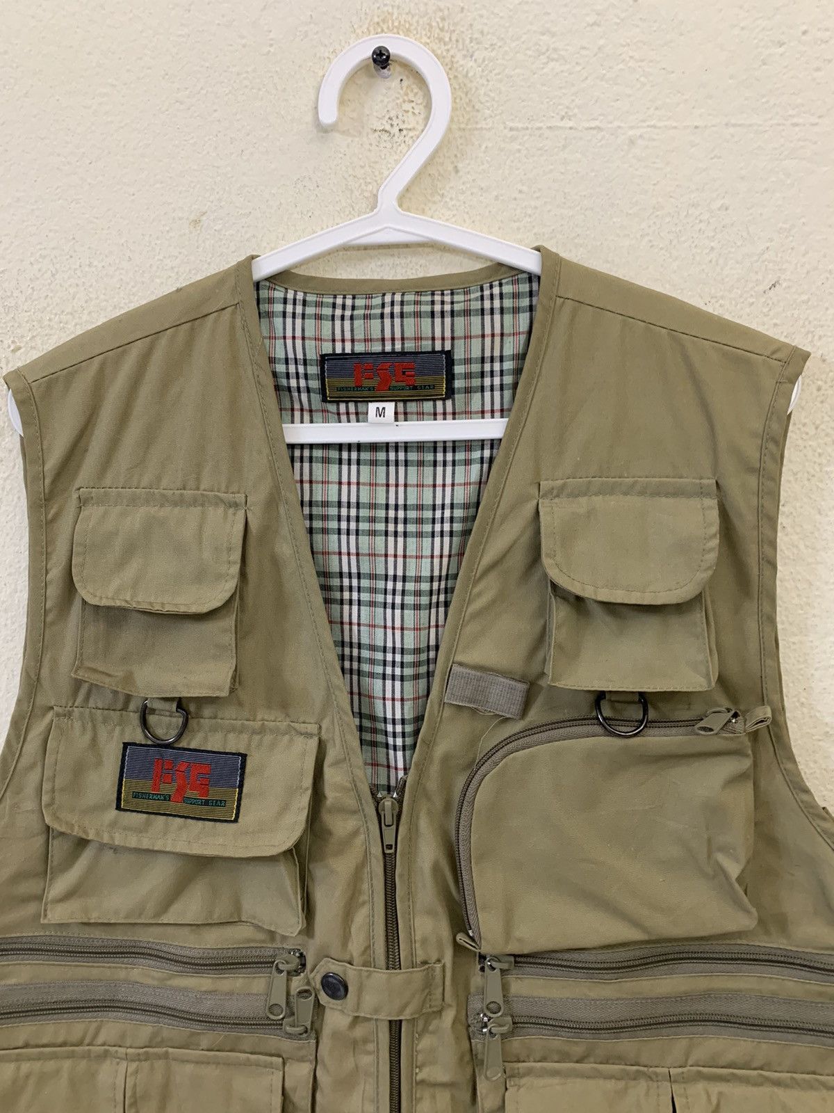 Japanese Brand FSG Fishing Support Gear Multipocket Tactical Fishing Vest Size US M / EU 48-50 / 2 - 4 Thumbnail