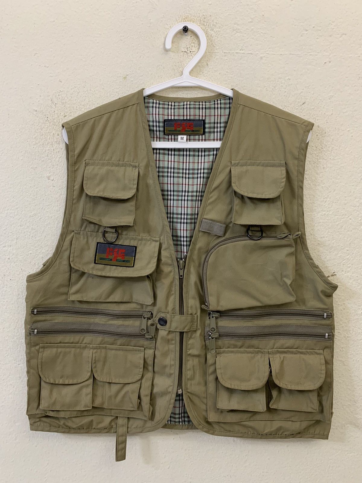 Japanese Brand FSG Fishing Support Gear Multipocket Tactical Fishing Vest Size US M / EU 48-50 / 2 - 1 Thumbnail