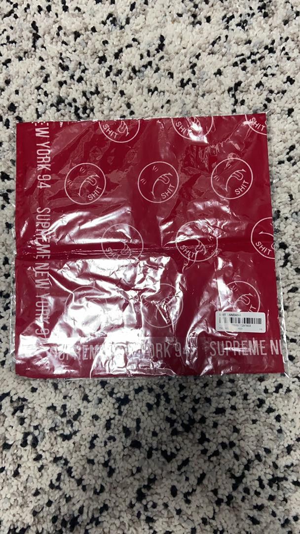 image of Supreme Bandana Shit New/never Worn in Red, Men's