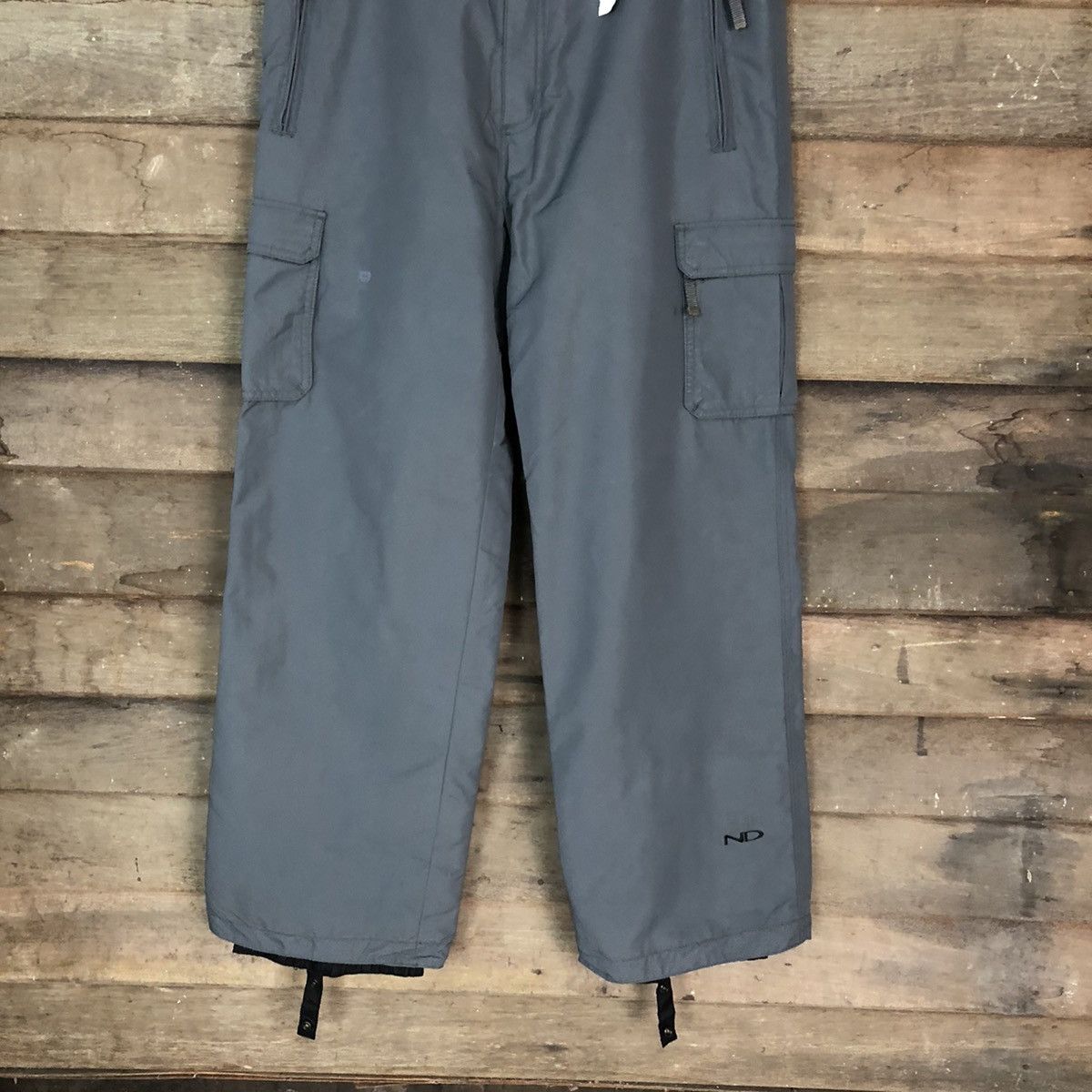 Japanese Brand DLL Naked Japan Grey multipocket trek Hiking Pants #1526 Size US 30 / EU 46 - 3 Thumbnail