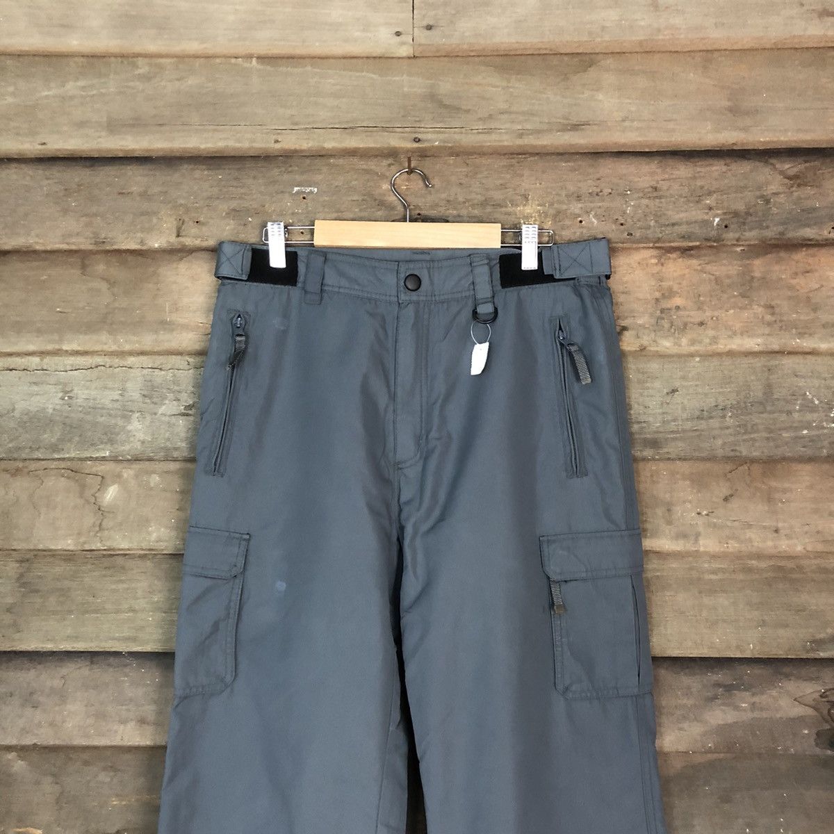 Japanese Brand DLL Naked Japan Grey multipocket trek Hiking Pants #1526 Size US 30 / EU 46 - 2 Thumbnail