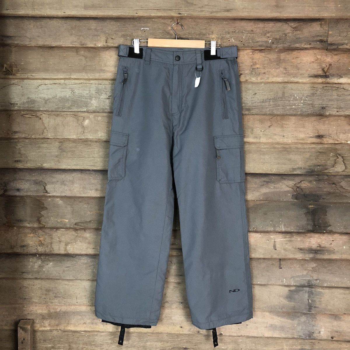 Japanese Brand DLL Naked Japan Grey multipocket trek Hiking Pants #1526 Size US 30 / EU 46 - 1 Thumbnail