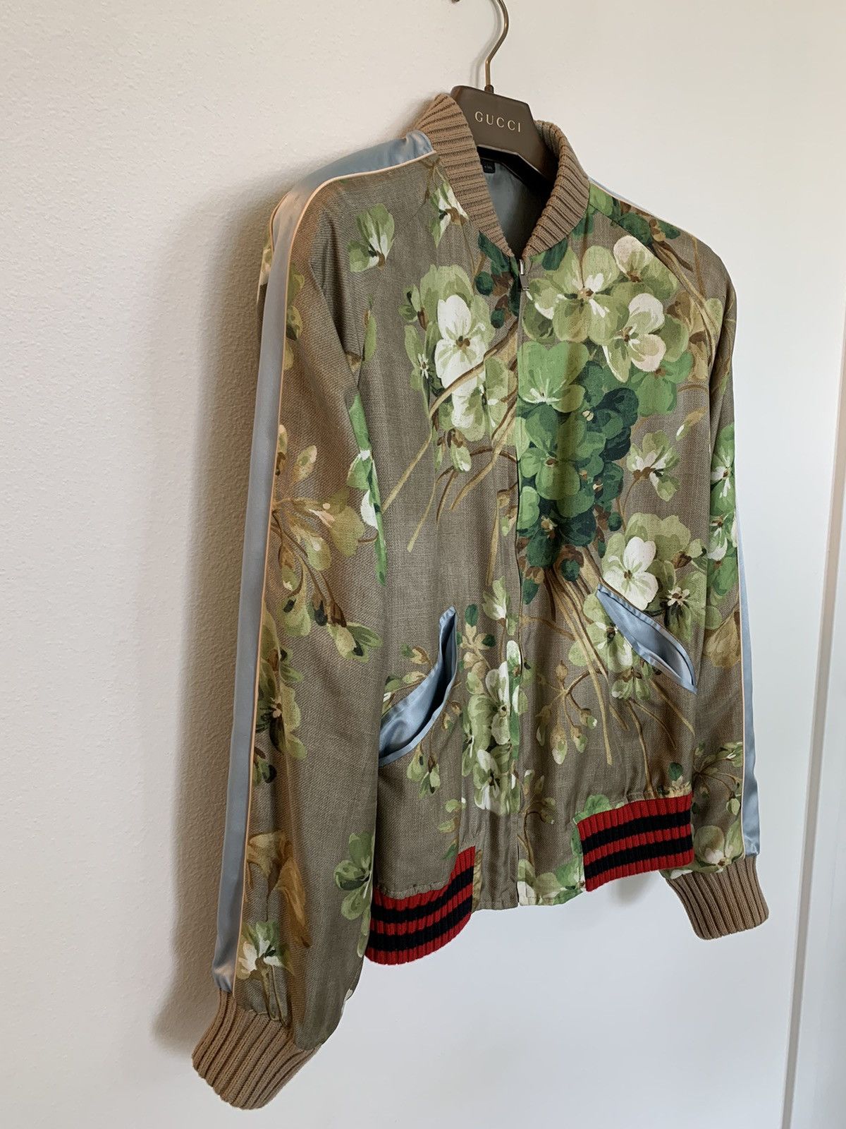 Gucci Blooms Silk Reversible Jacket Size US S / EU 44-46 / 1 - 2 Thumbnail