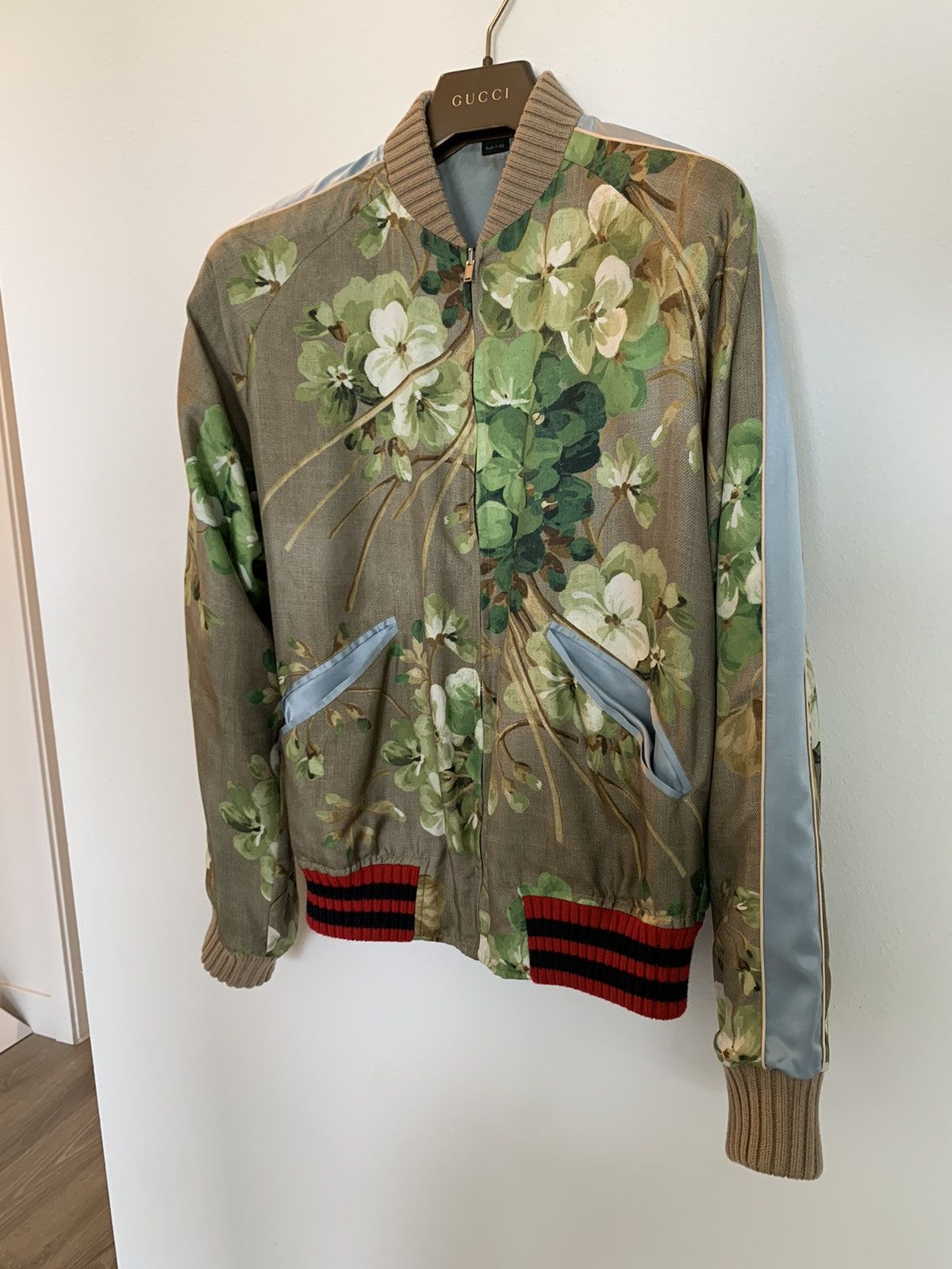 Gucci Blooms Silk Reversible Jacket Size US S / EU 44-46 / 1 - 3 Thumbnail
