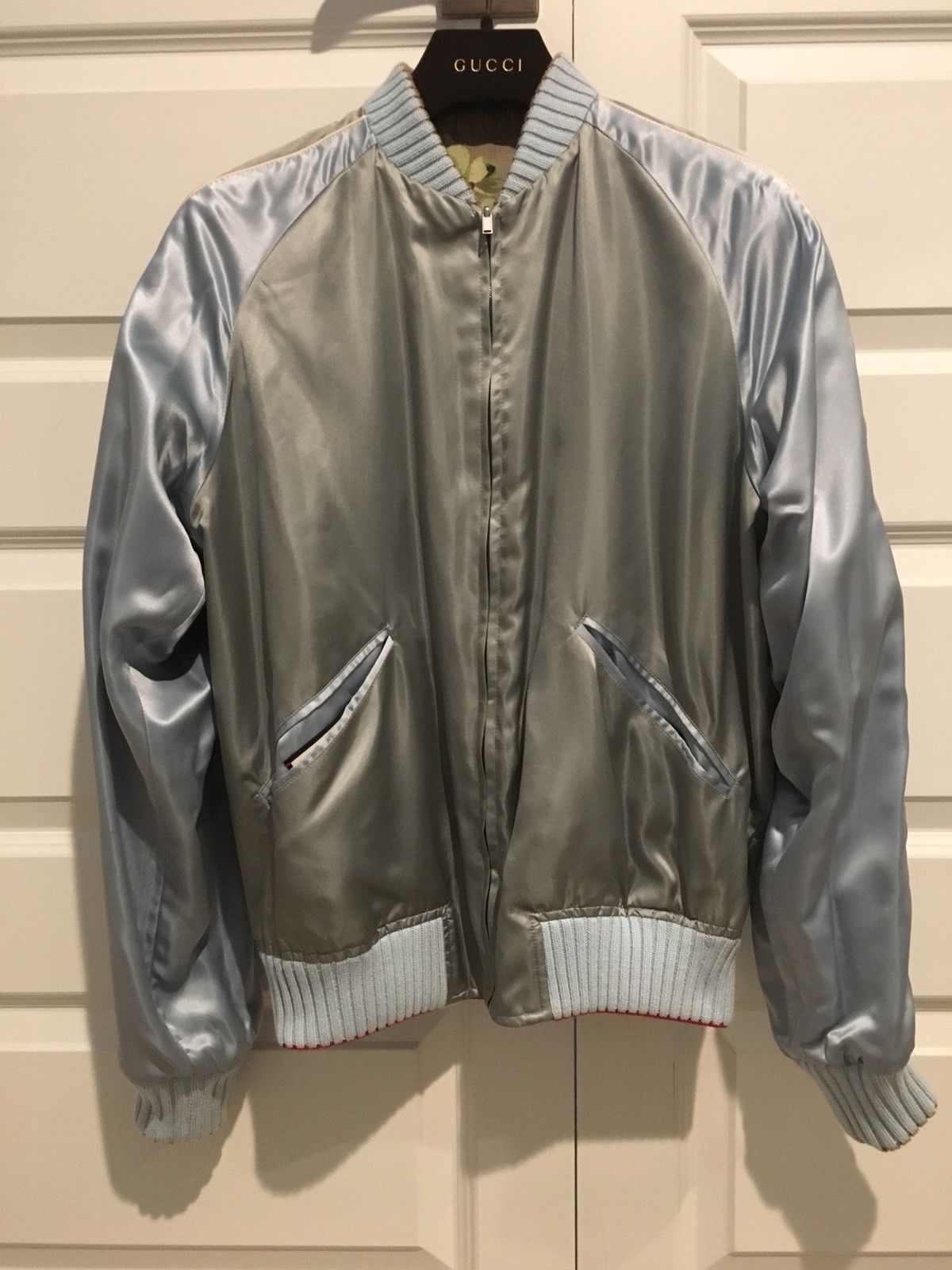 Gucci Blooms Silk Reversible Jacket Size US S / EU 44-46 / 1 - 16 Thumbnail