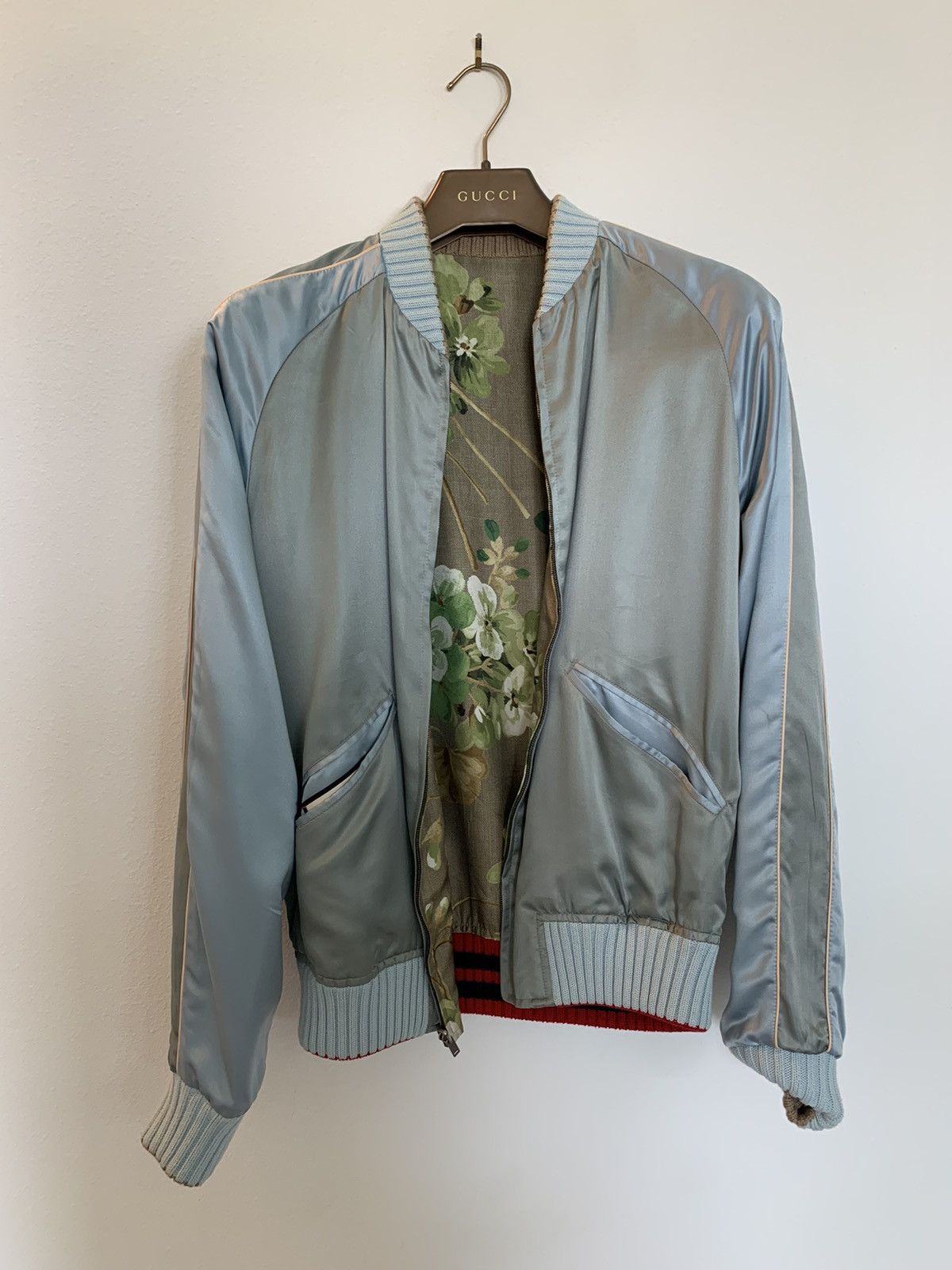 Gucci Blooms Silk Reversible Jacket Size US S / EU 44-46 / 1 - 13 Thumbnail