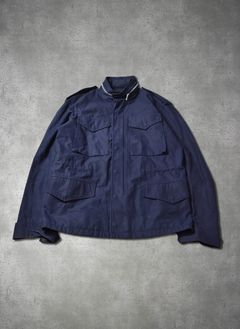 LADMUSICIAN 22aw COLLARLESS JACKET NAVY-