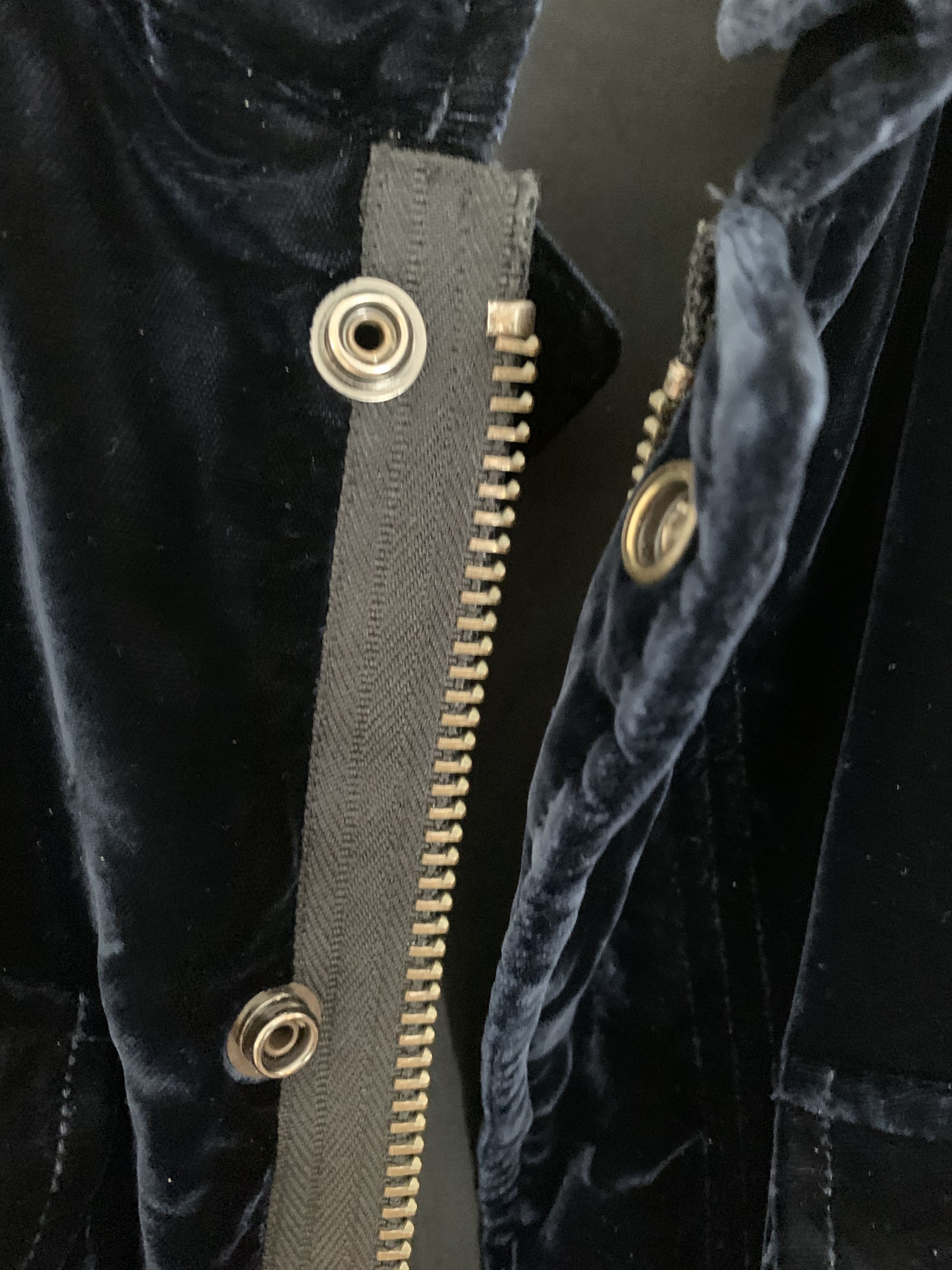 Greg Lauren Greg Lauren Black Velvet Royal M51 Jacket Size US S / EU 44-46 / 1 - 11 Thumbnail