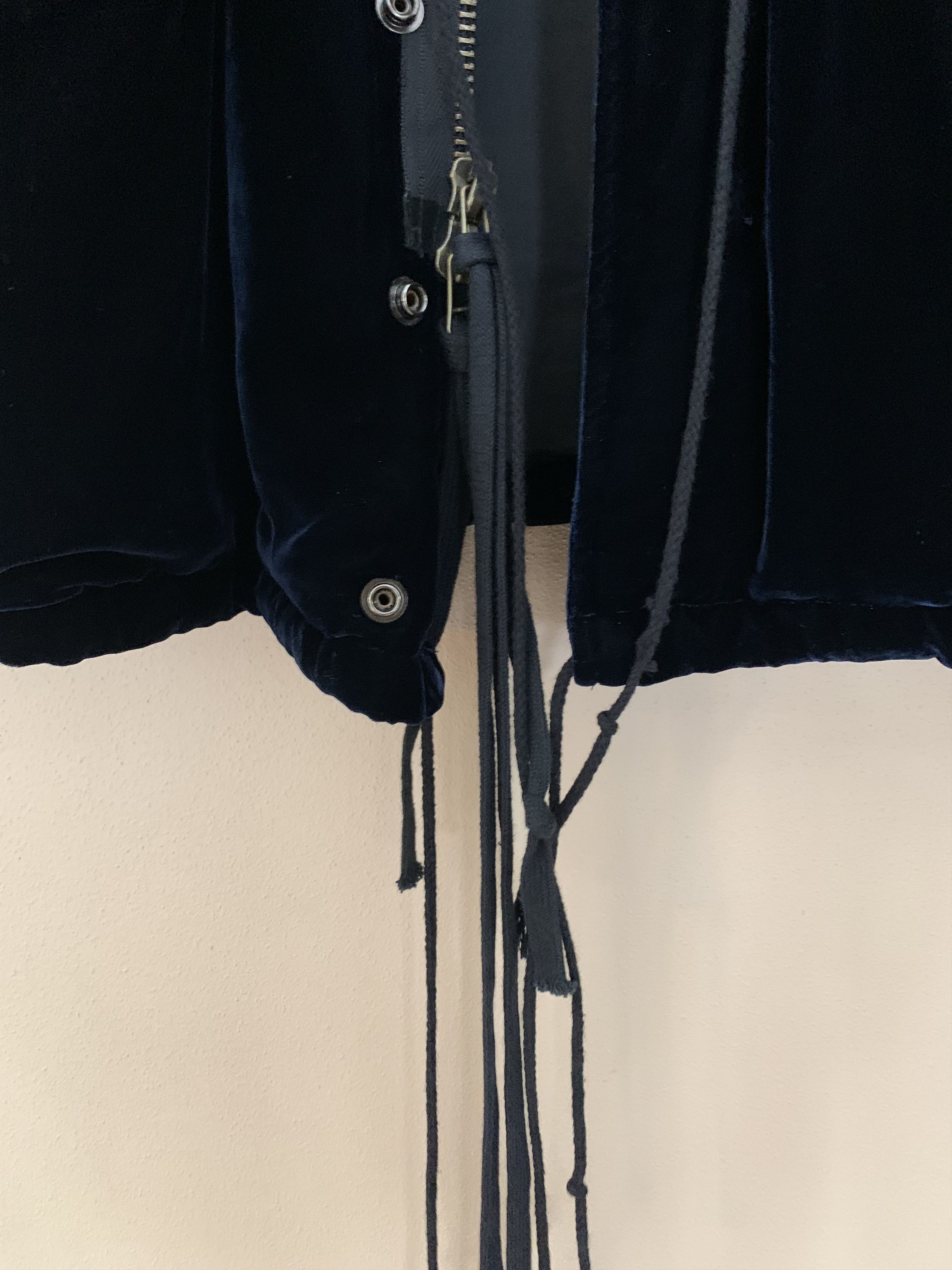 Greg Lauren Greg Lauren Black Velvet Royal M51 Jacket Size US S / EU 44-46 / 1 - 12 Thumbnail