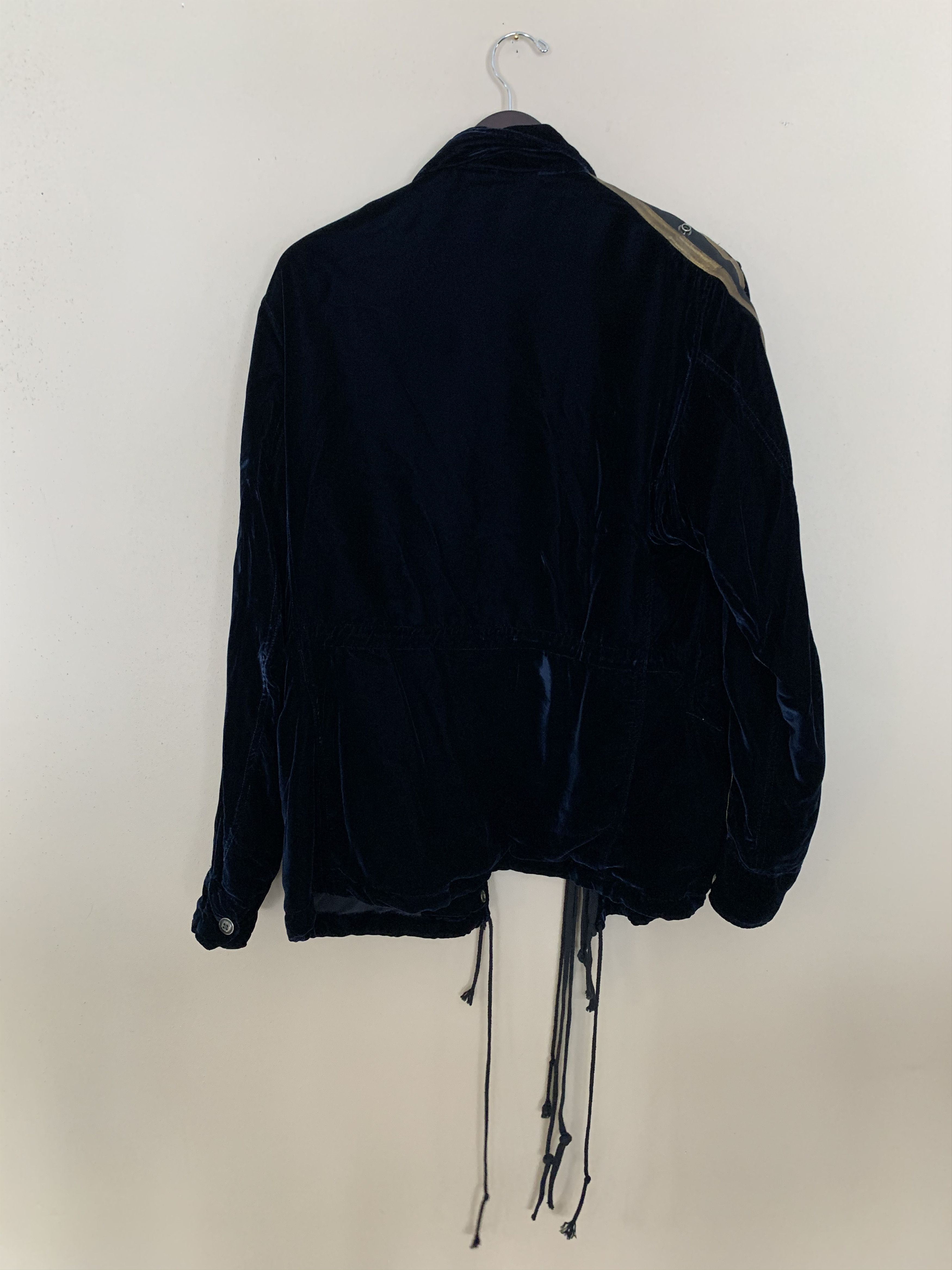 Greg Lauren Greg Lauren Black Velvet Royal M51 Jacket Size US S / EU 44-46 / 1 - 13 Thumbnail