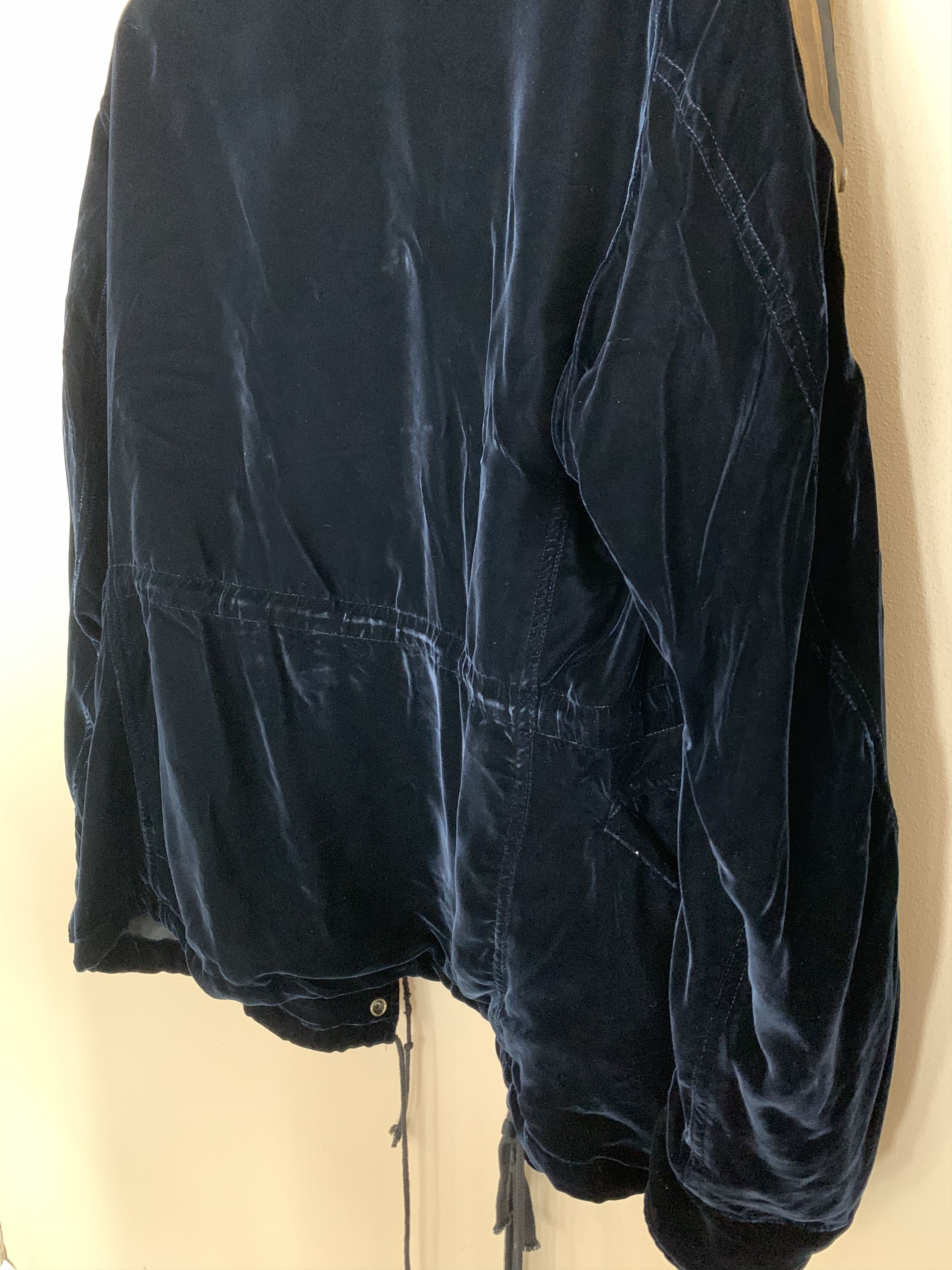 Greg Lauren Greg Lauren Black Velvet Royal M51 Jacket Size US S / EU 44-46 / 1 - 14 Thumbnail