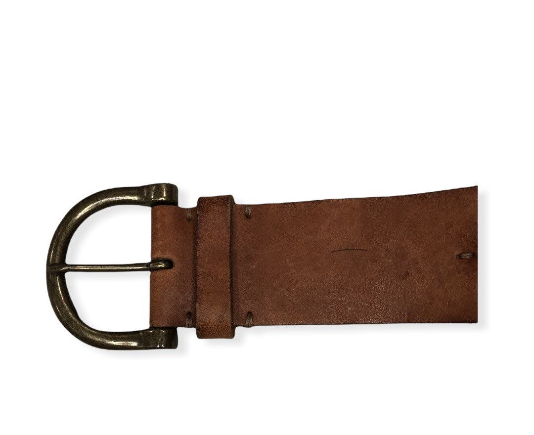 Leather RLL Ralph Lauren Leather Buckle Belts Size ONE SIZE - 2 Thumbnail