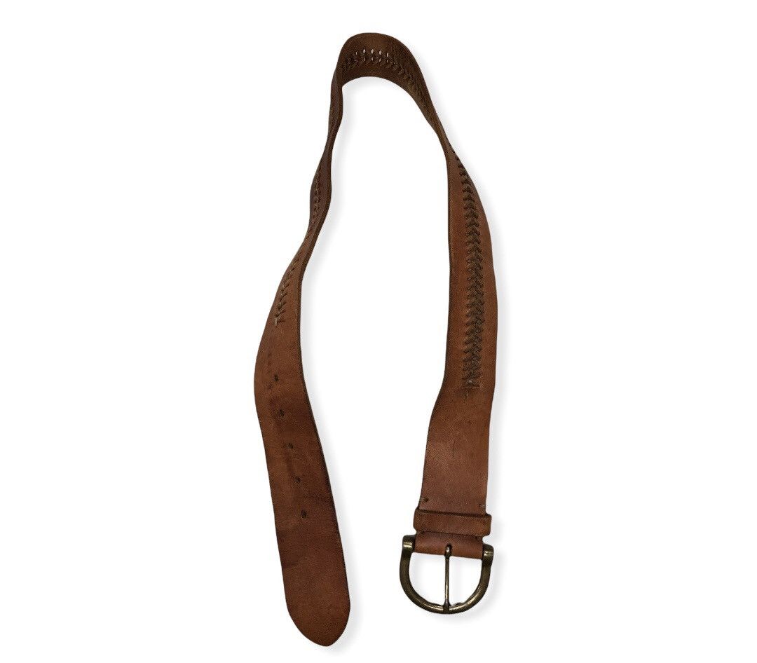 Leather RLL Ralph Lauren Leather Buckle Belts Size ONE SIZE - 8 Thumbnail