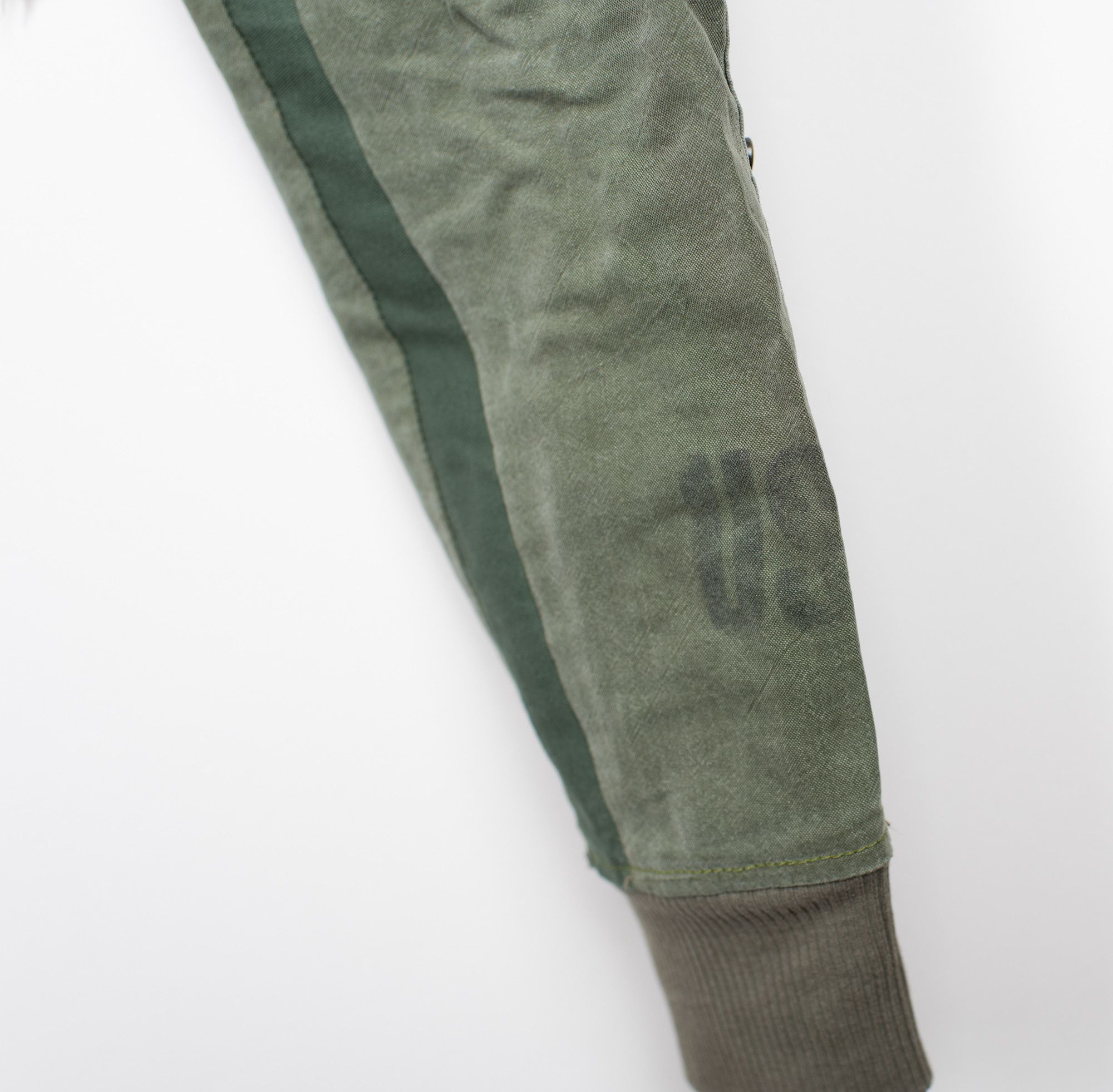 Greg Lauren Grey fleece / army tent slim cargo lounge pant Size US 30 / EU 46 - 9 Thumbnail