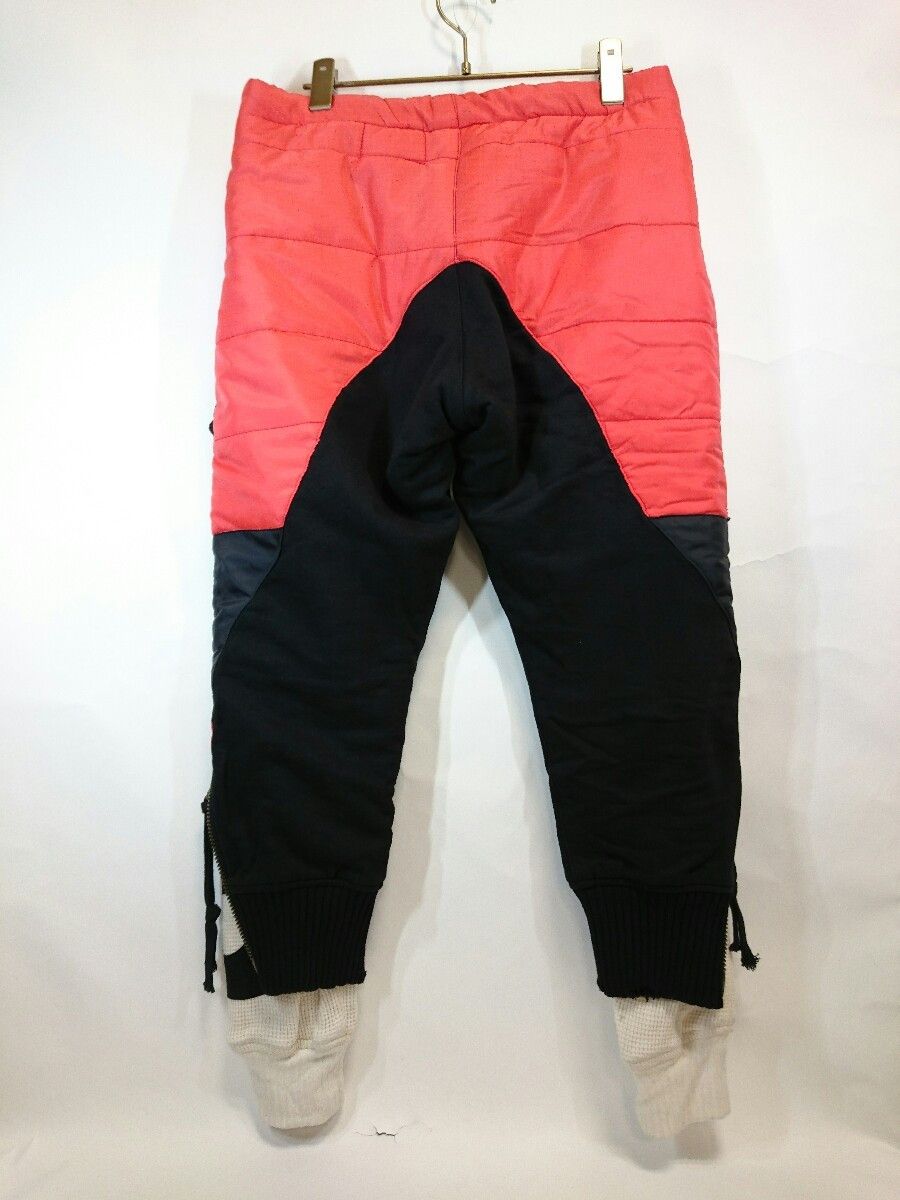 Greg Lauren Red Puffy Zip Pant Size US 30 / EU 46 - 2 Thumbnail