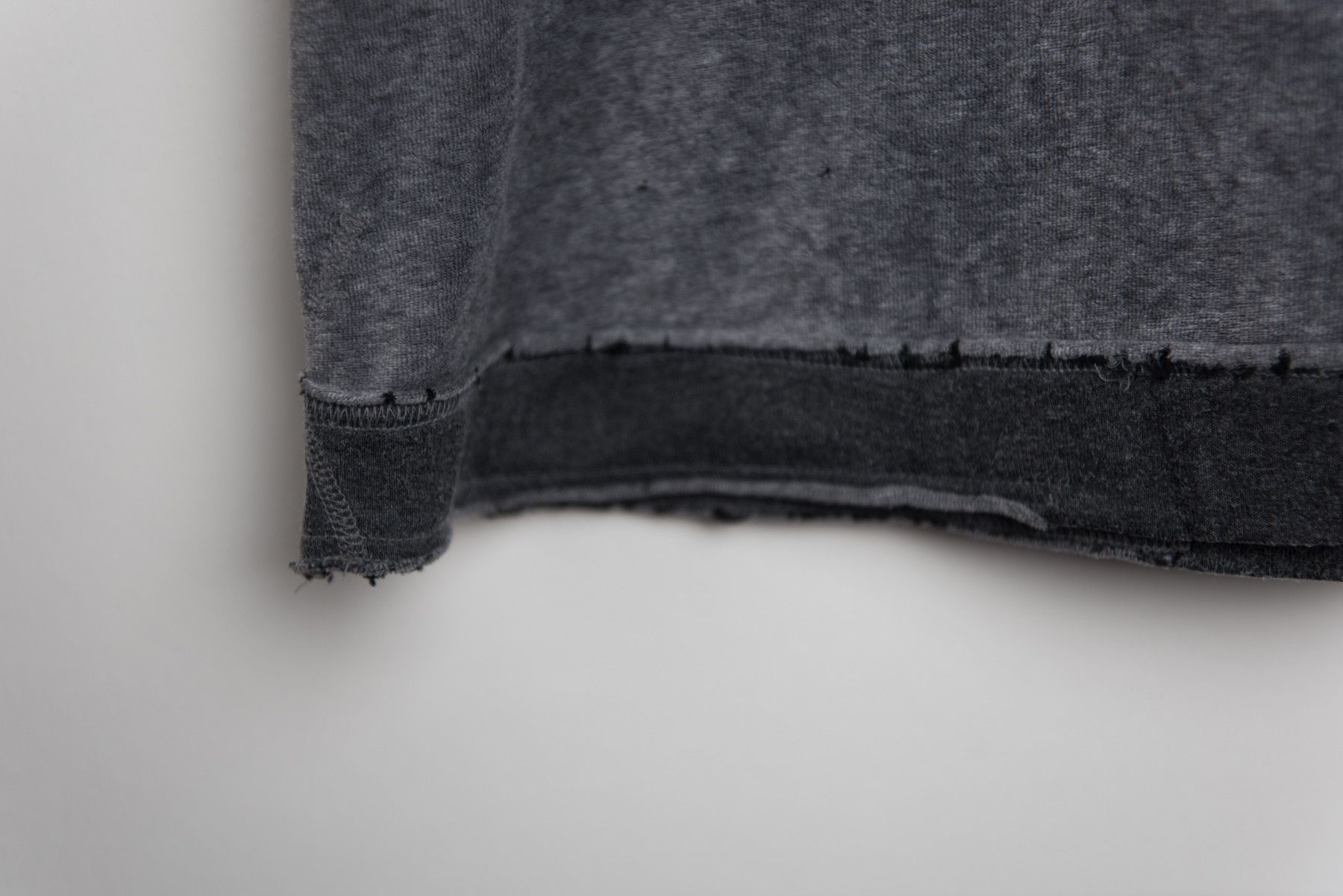 Takahiromiyashita The Soloist. Gray mixed fabric tee Size US S / EU 44-46 / 1 - 4 Thumbnail