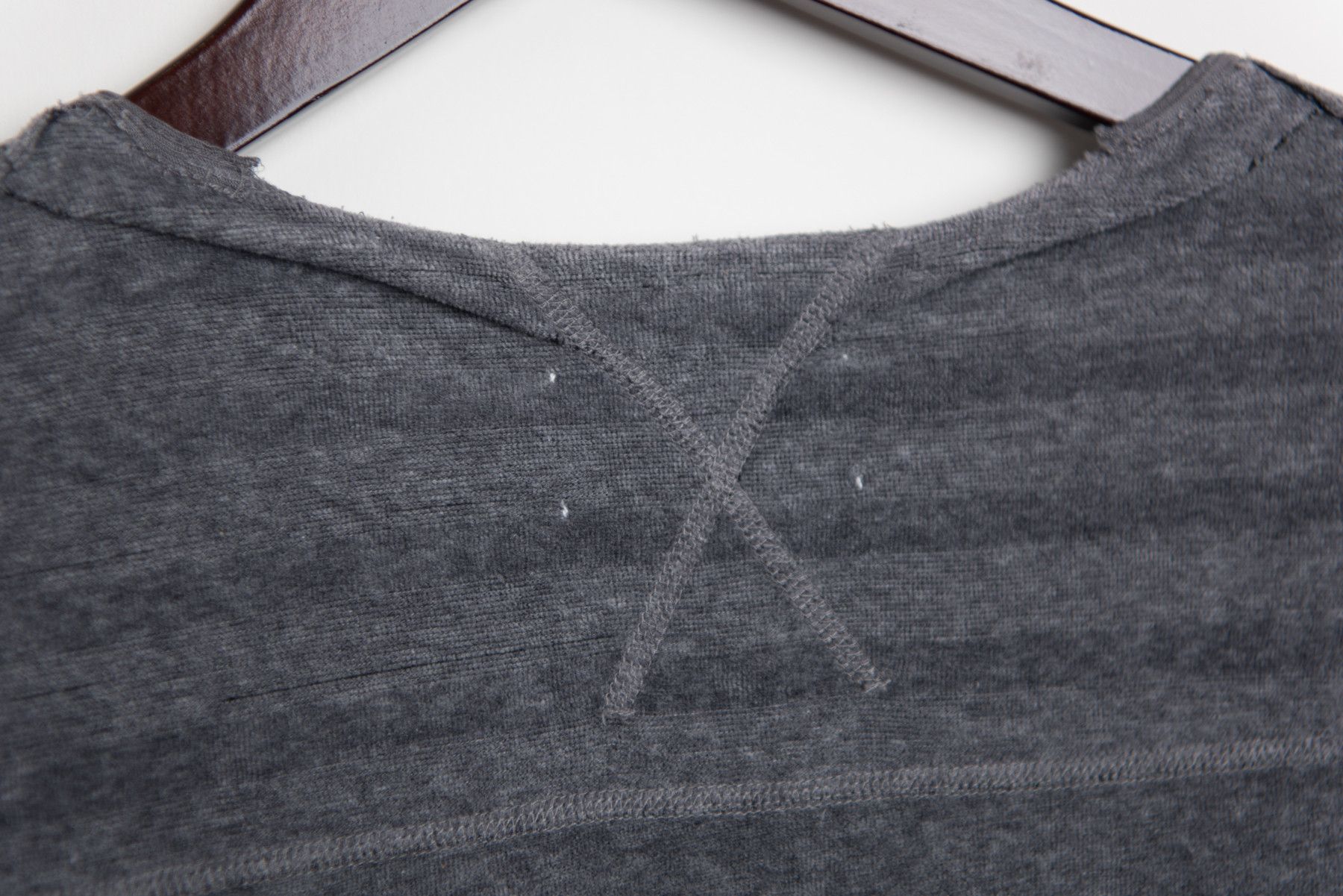 Takahiromiyashita The Soloist. Gray mixed fabric tee Size US S / EU 44-46 / 1 - 8 Thumbnail