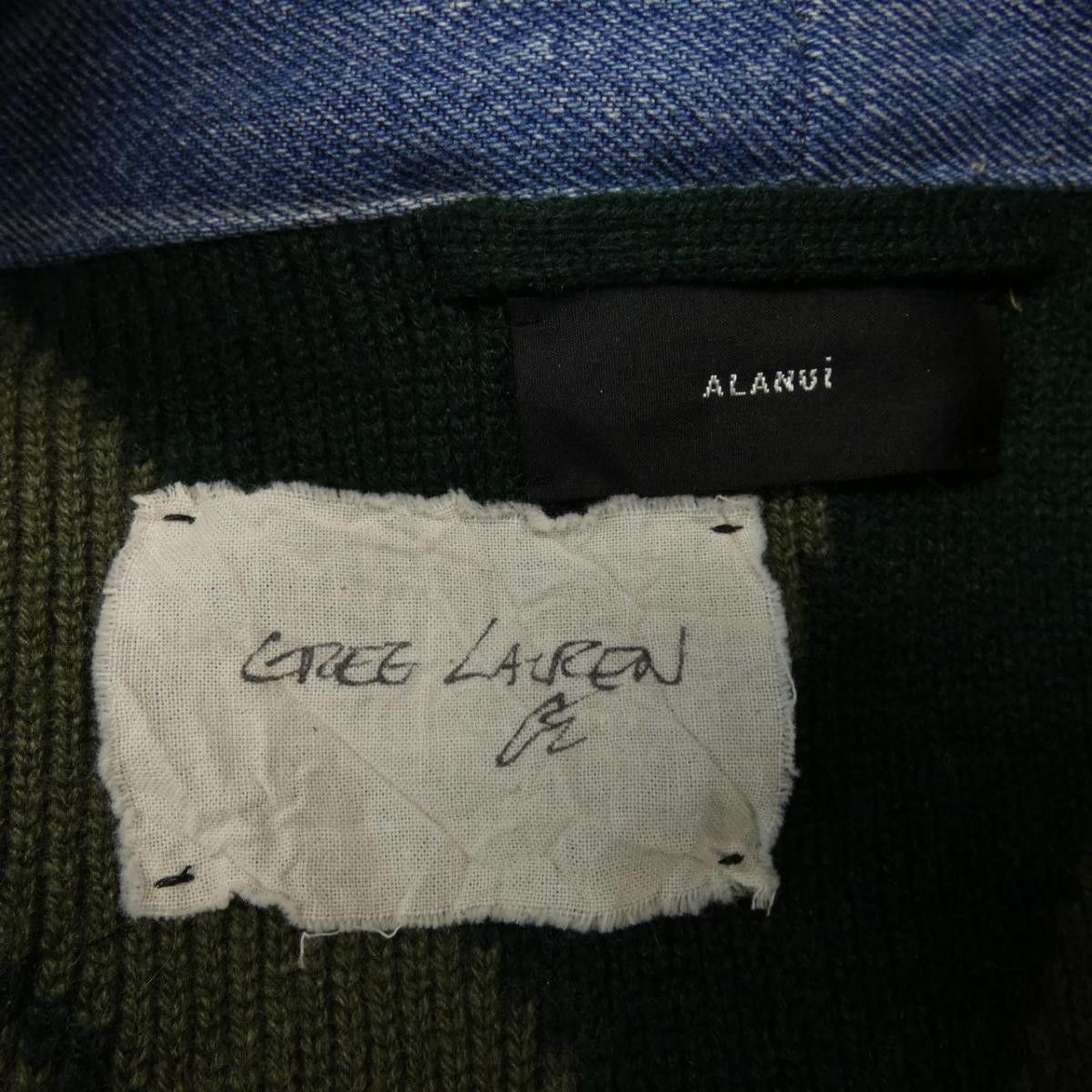 Alanui × Greg Lauren Greg Lauren x Alanui Cashmere Patchwork Kimono Size US M / EU 48-50 / 2 - 4 Thumbnail