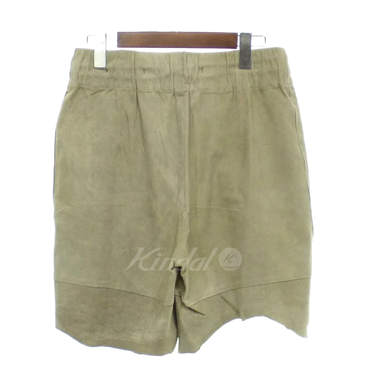 Takahiromiyashita The Soloist. rough out suede shorts beige Size US 30 / EU 46 - 3 Thumbnail