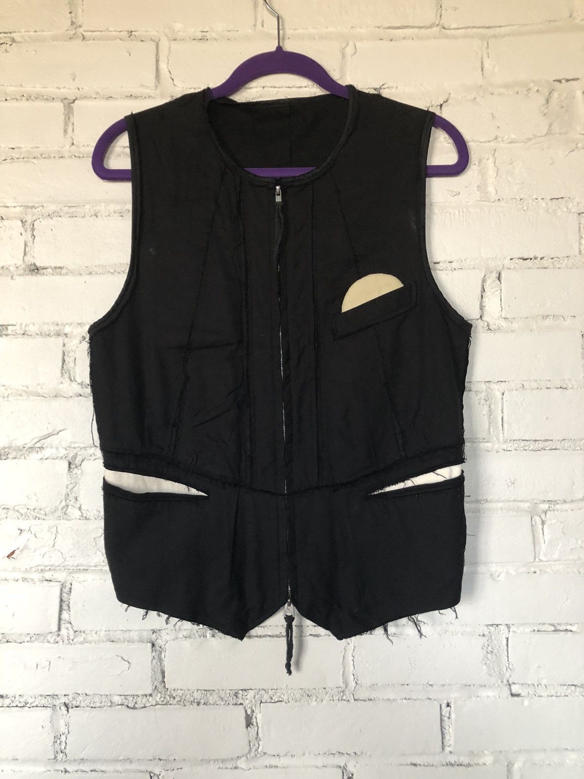 Takahiromiyashita The Soloist. * GRAIL * Soloist Vest From Most Sought After Season Size US S / EU 44-46 / 1 - 7 Thumbnail