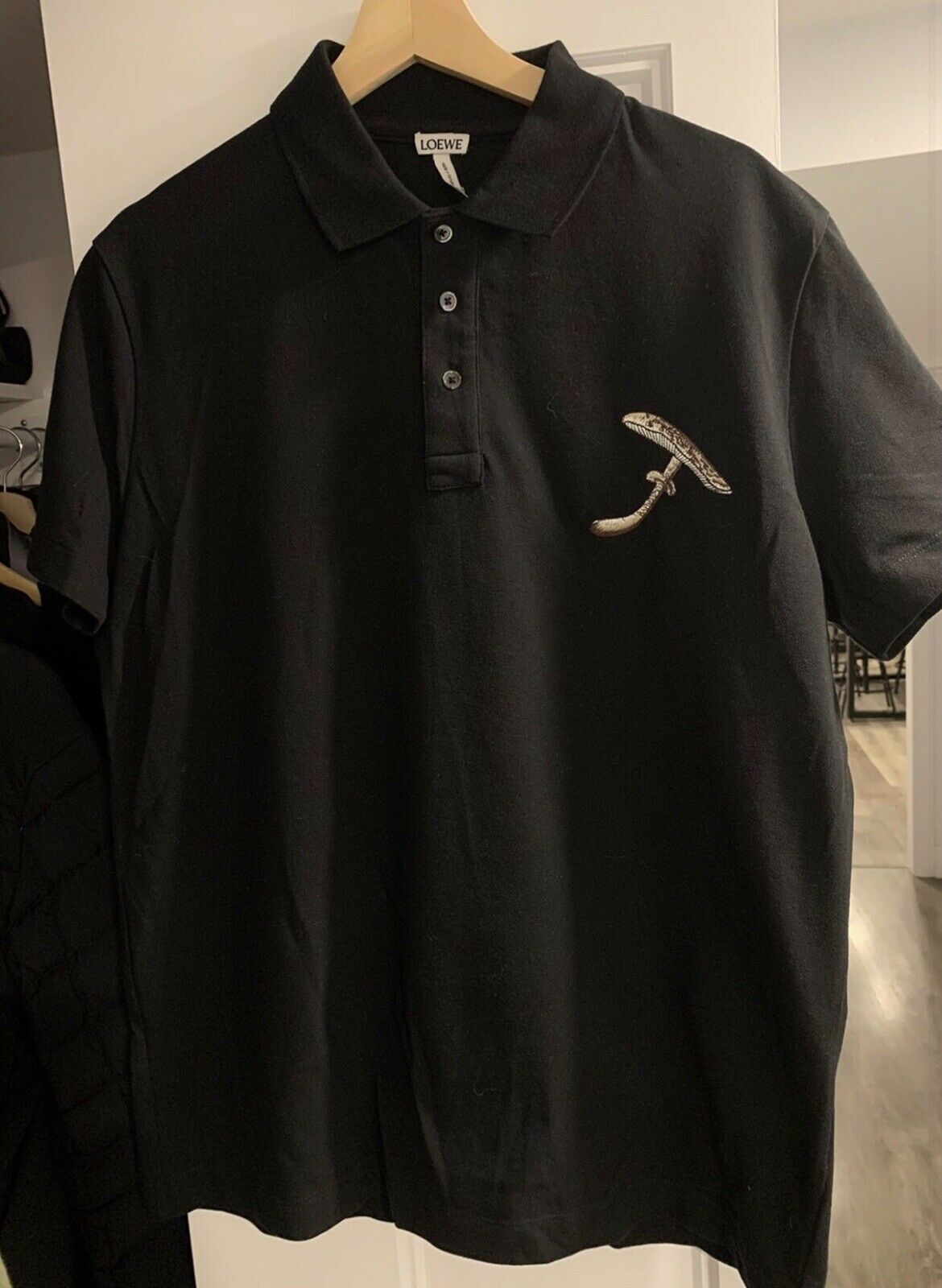 Loewe Mushroom embroidery polo Size US M / EU 48-50 / 2 - 10 Thumbnail