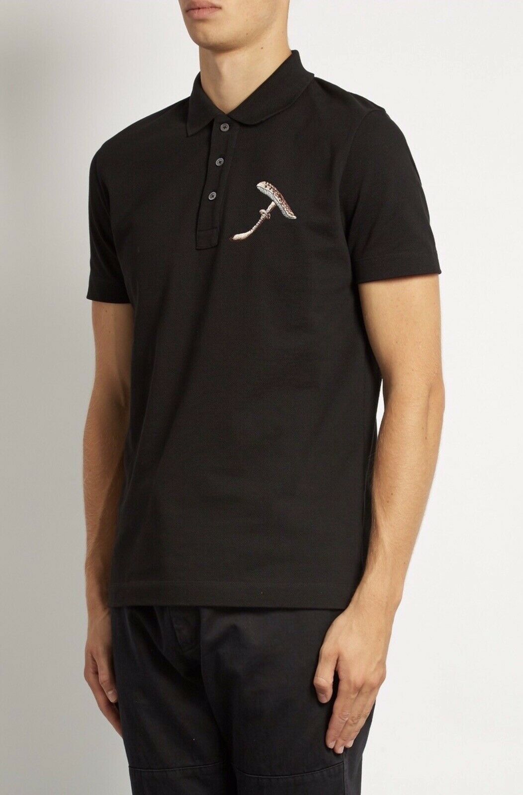 Loewe Mushroom embroidery polo Size US M / EU 48-50 / 2 - 2 Thumbnail