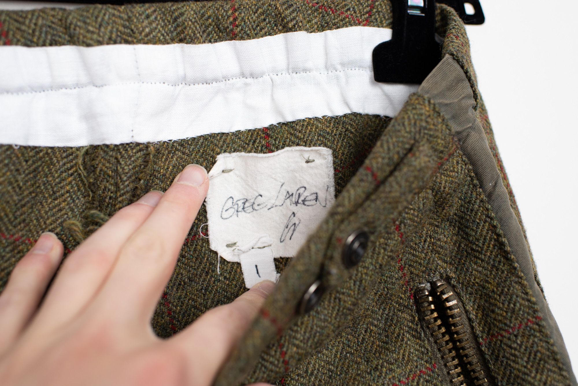 Greg Lauren Tweed / Army tent slim fit pants Size US 30 / EU 46 - 5 Thumbnail