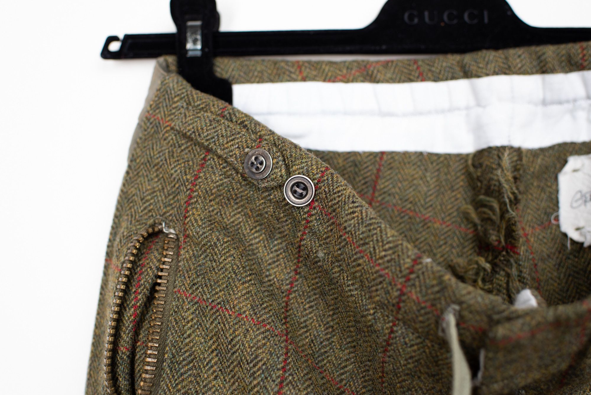 Greg Lauren Tweed / Army tent slim fit pants Size US 30 / EU 46 - 6 Thumbnail