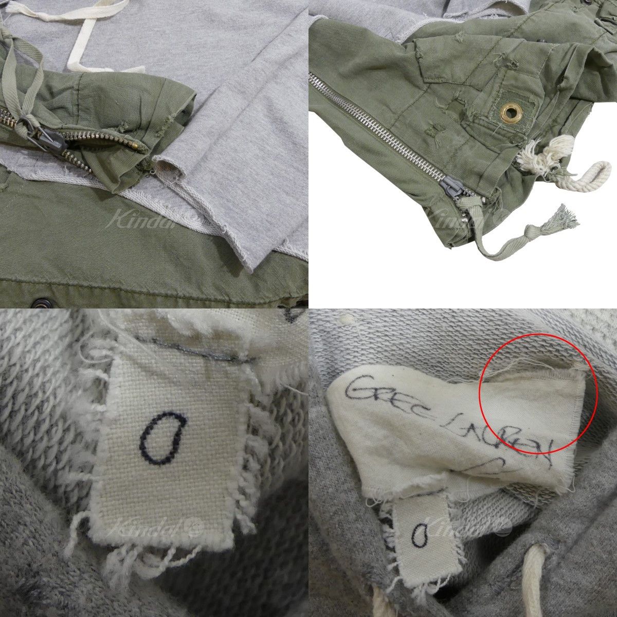Greg Lauren Tent Hoodie Size US S / EU 44-46 / 1 - 3 Thumbnail