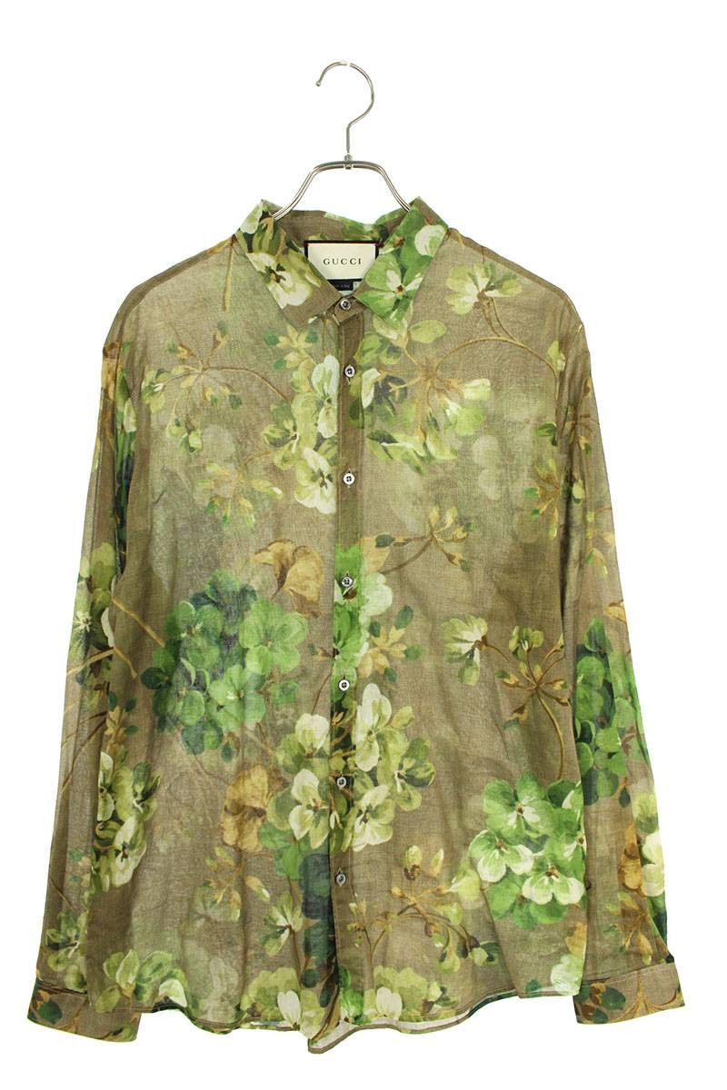 Gucci Floral silk shirt Size US S / EU 44-46 / 1 - 3 Thumbnail