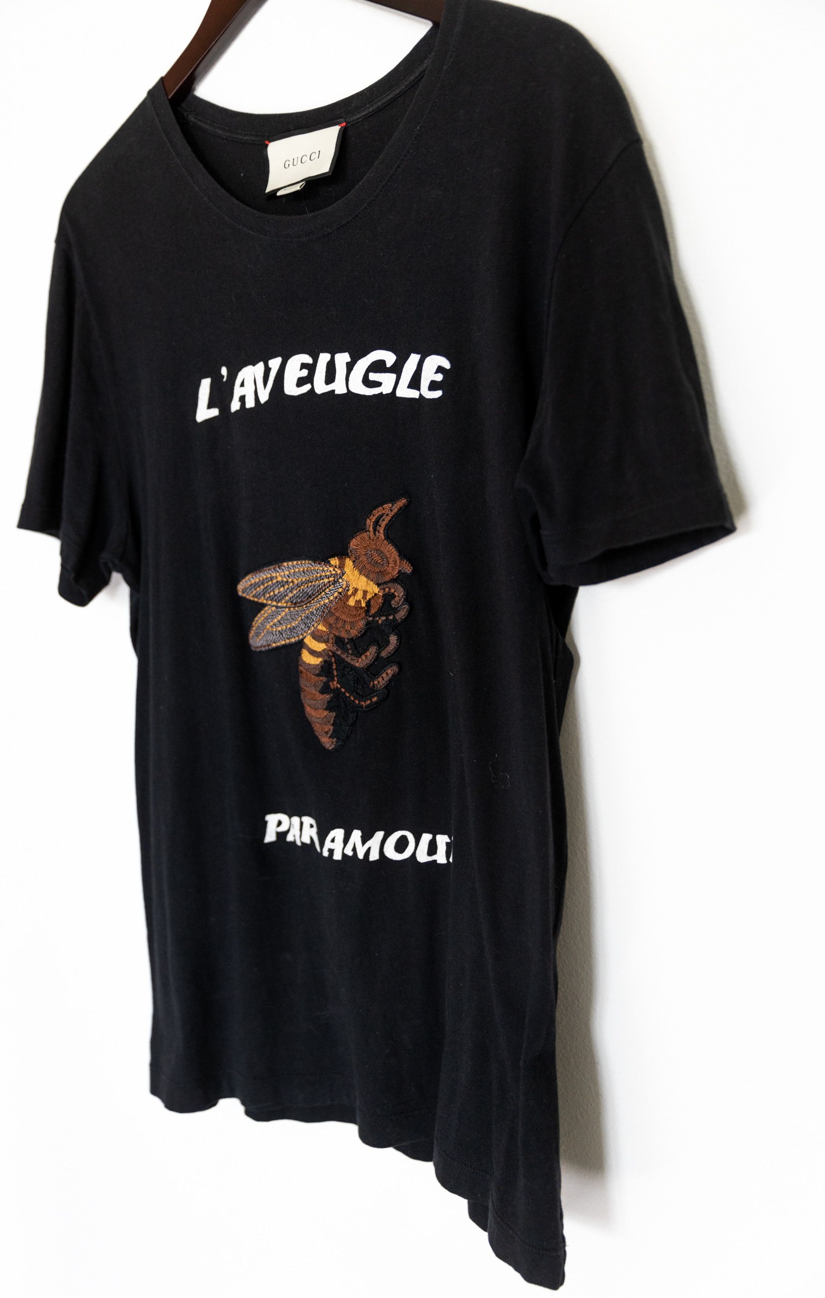 Gucci Bee embroidery tee shirt Size US S / EU 44-46 / 1 - 4 Thumbnail