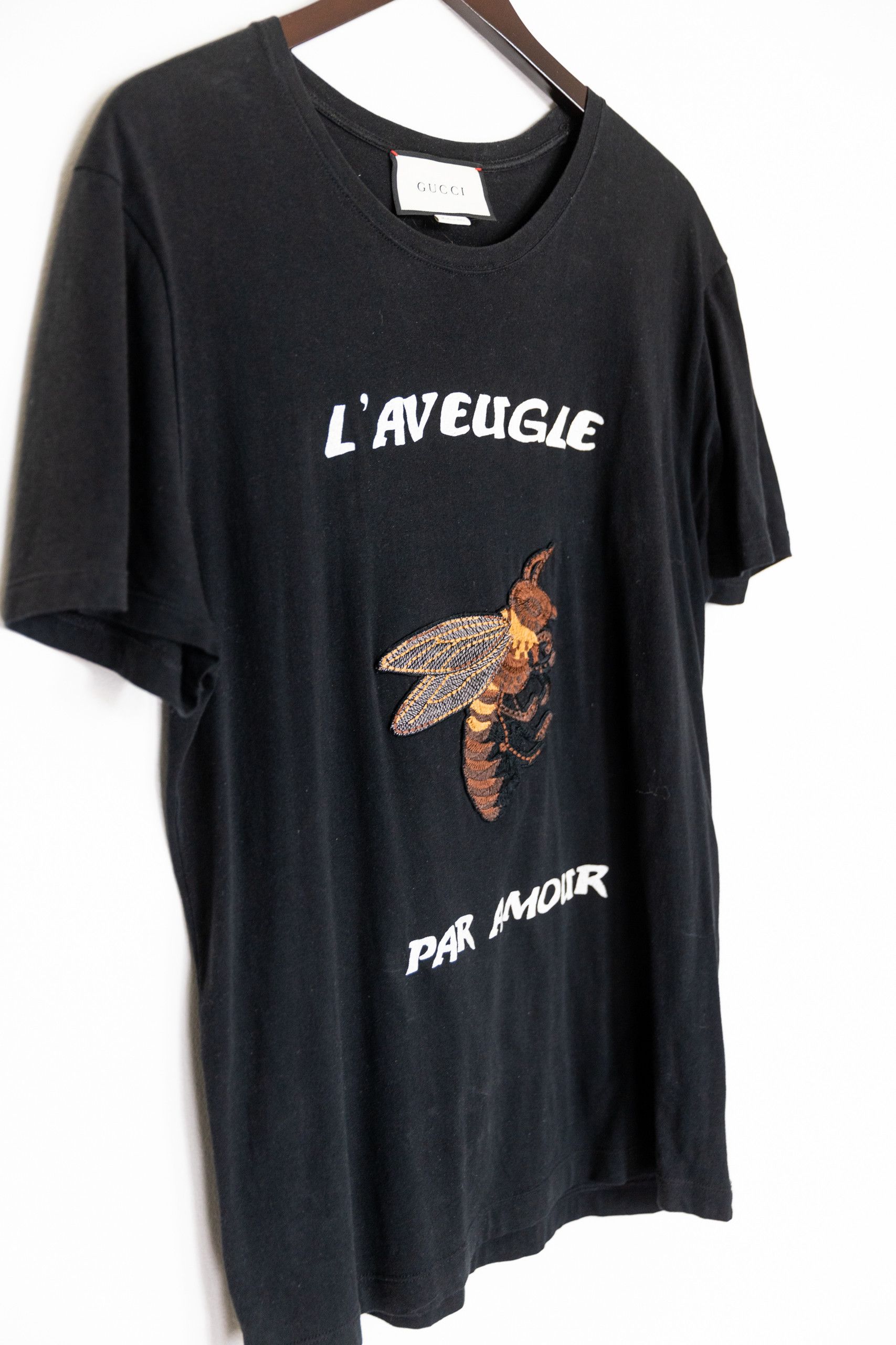 Gucci Bee embroidery tee shirt Size US S / EU 44-46 / 1 - 2 Thumbnail