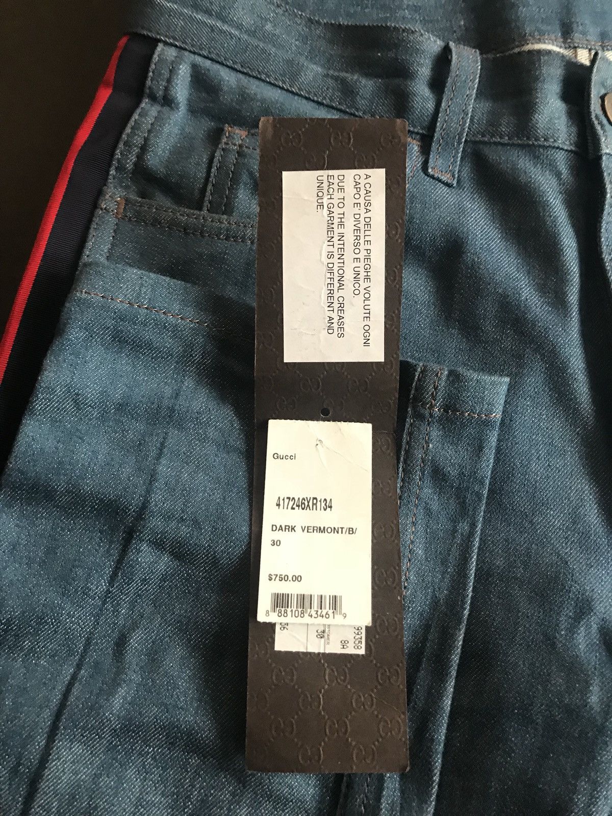 Gucci Gucci Japanese Denim Size US 30 / EU 46 - 7 Thumbnail