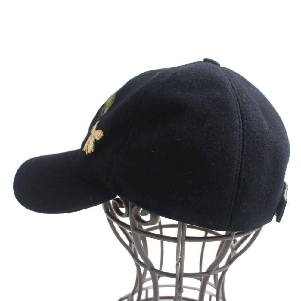 Gucci Felt Snake Bee Embroidered cap Size ONE SIZE - 5 Thumbnail