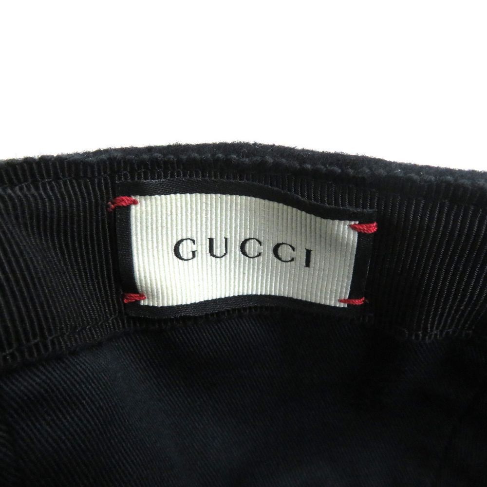 Gucci Felt Snake Bee Embroidered cap Size ONE SIZE - 9 Thumbnail