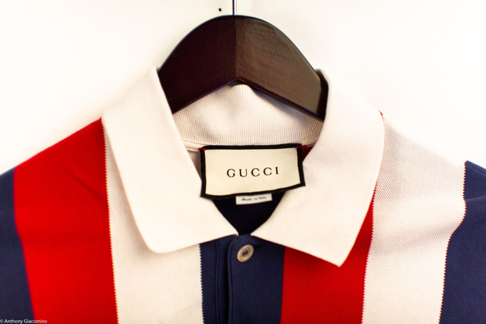 Gucci fashion polo baiadera