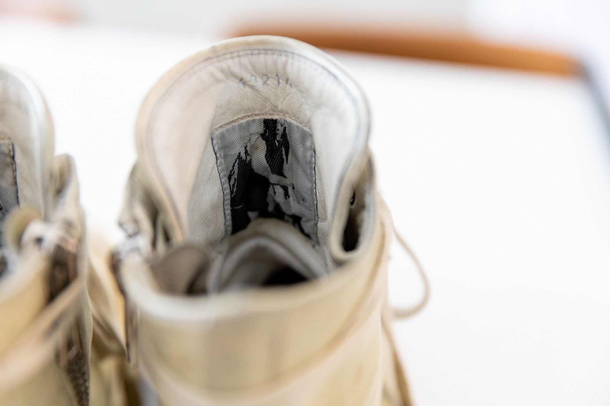 Rick Owens Deceased Leather Milk Ramones Size US 9.5 / EU 42-43 - 5 Thumbnail