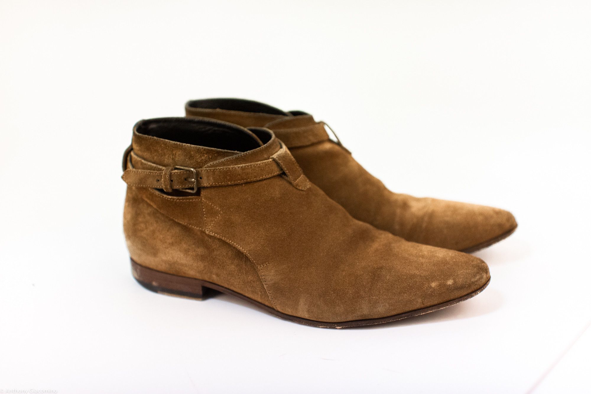 Saint Laurent Paris Saint Laurent Suede Jodhpur Boot Tan Size US 8 / EU 41 - 6 Thumbnail