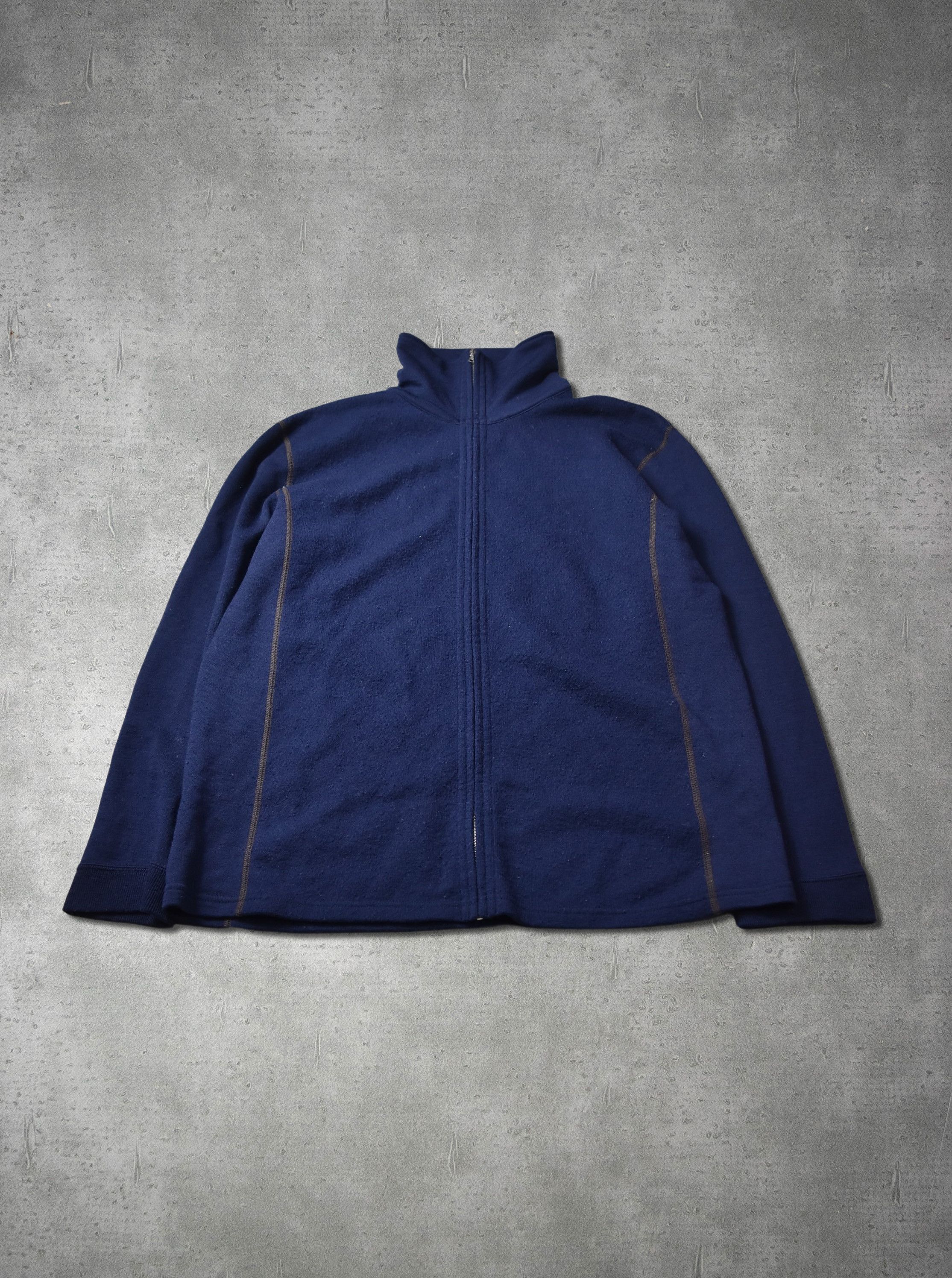 image of F C R B x Sophnet Zipper Easy Jacket 29026 - 852 50 in Blue, Men's (Size Medium)