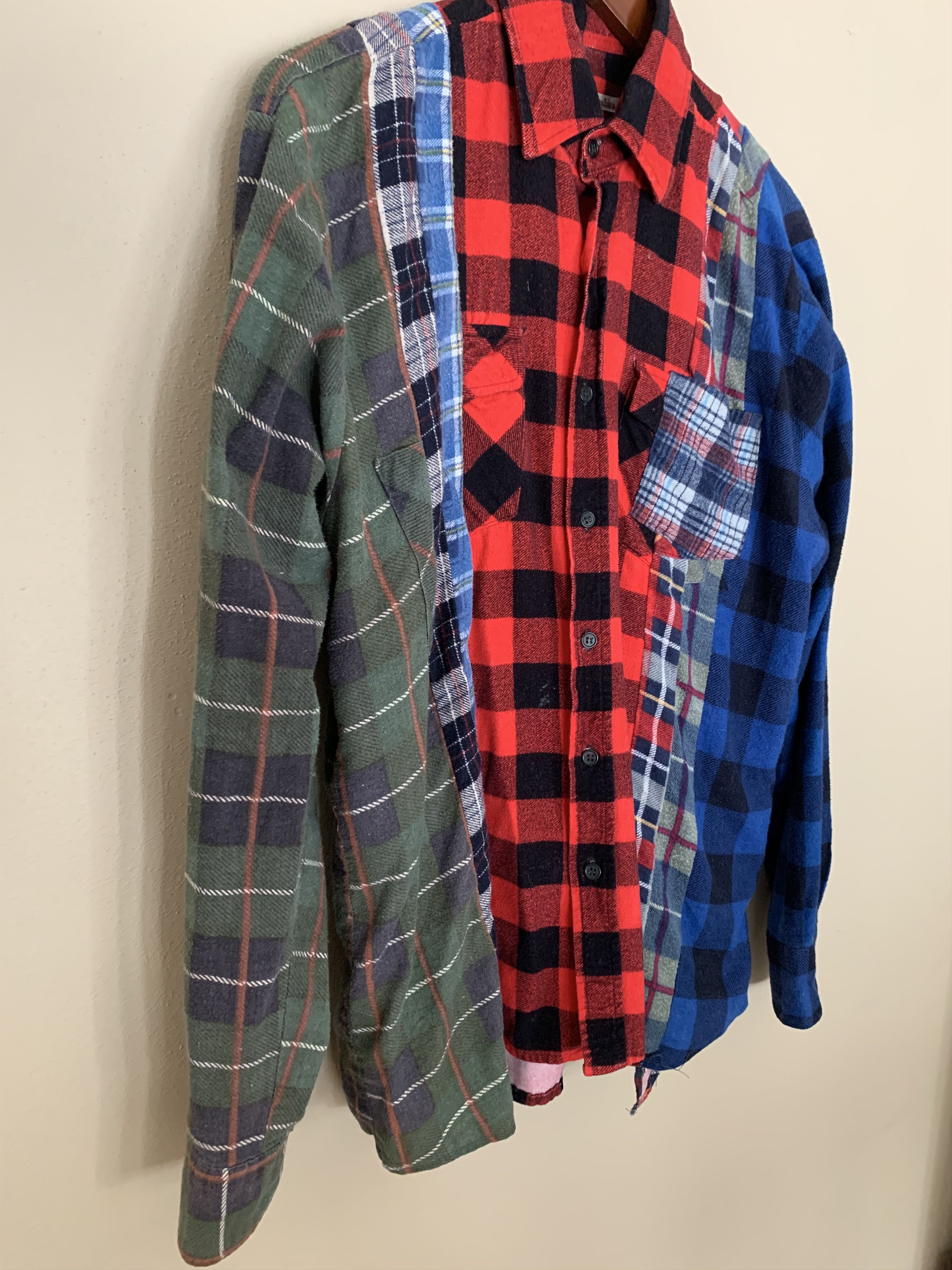Needles Rebuild By Needles 7 Cut Flannel Size S Size US S / EU 44-46 / 1 - 3 Thumbnail