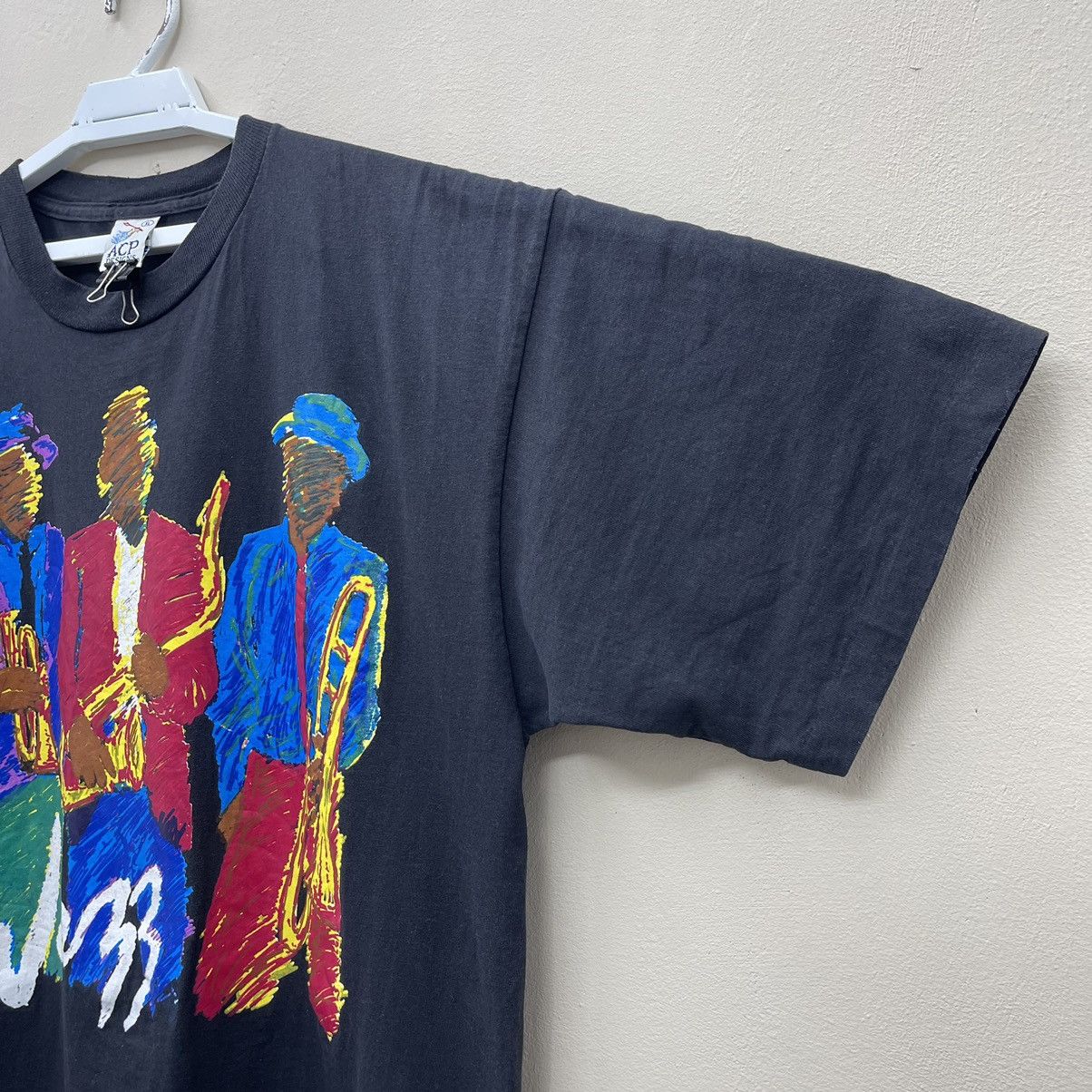 Band Tees × Beauty Beast × Vintage Vintage Jazz Music Davis Retro Sound Rhythm Blues Soul Size US XL / EU 56 / 4 - 2 Thumbnail